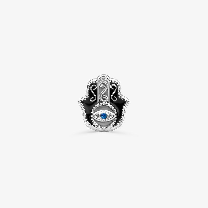 Imagem principal Charm Hamsa Cravejado em Prata 925 Jolie by Monte Carlo