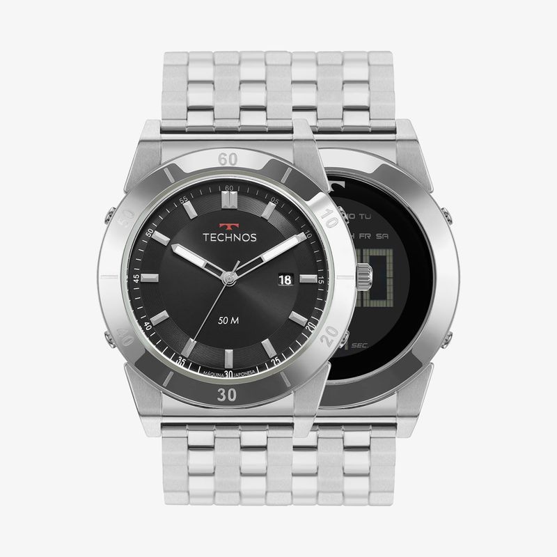 Imagem principal Relógio Technos Masculino em Aço Prateado 1S13CS/1P Technos