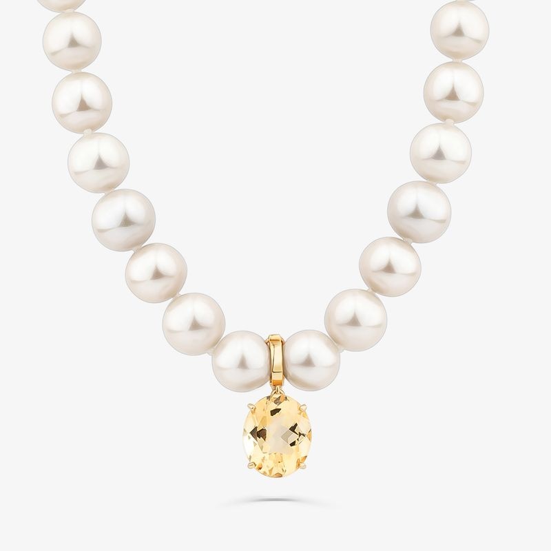 Imagem principal Pingente com Citrino em Ouro Amarelo 18k Monte Carlo