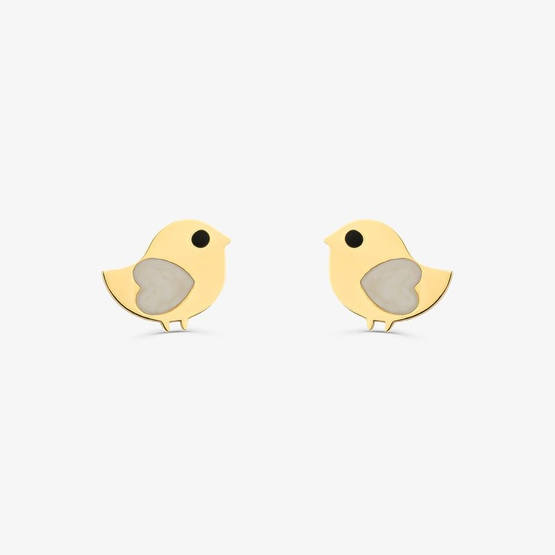 Imagem principal Brinco Infantil Pintinho em Ouro Amarelo 18k Monte Carlo