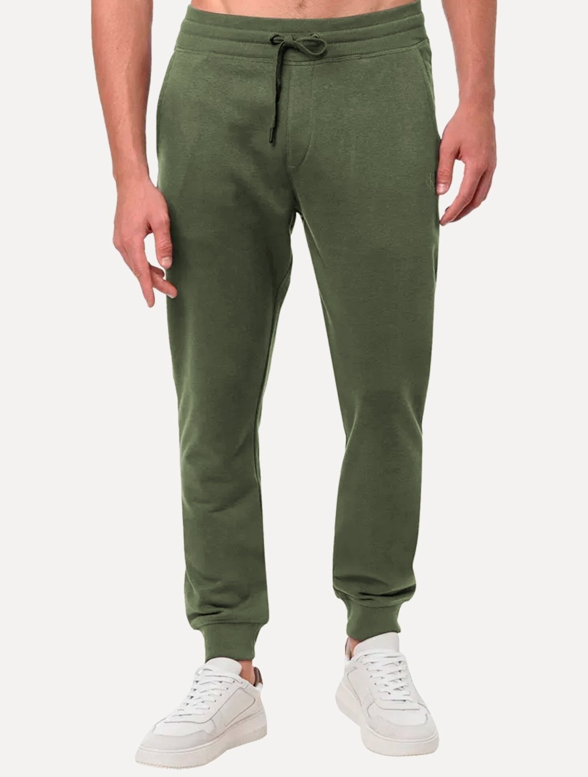 Imagem principal Calça Calvin Klein Jeans Masculina Moletom CK Bordado Calvin Klein verde militar