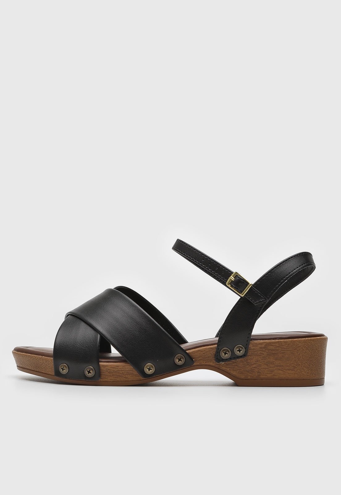 Imagem principal Sandália Média Beira Rio Salto Bloco Preta BEIRA RIO preto