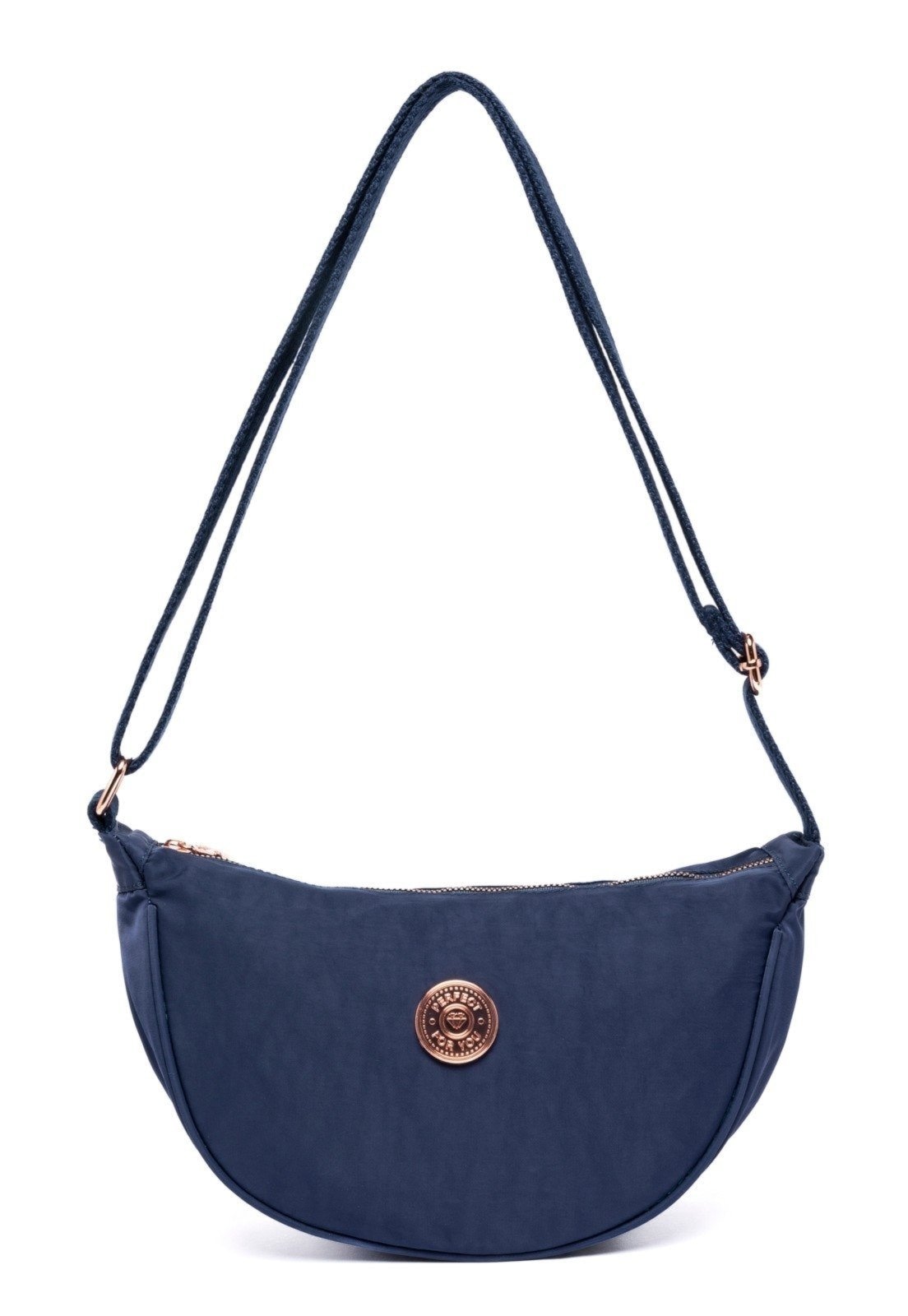 Imagem principal Bolsa Feminina Meia Lua Reforçada Uso Diário Perfect 4 You Perfect For You azul/azul marinho