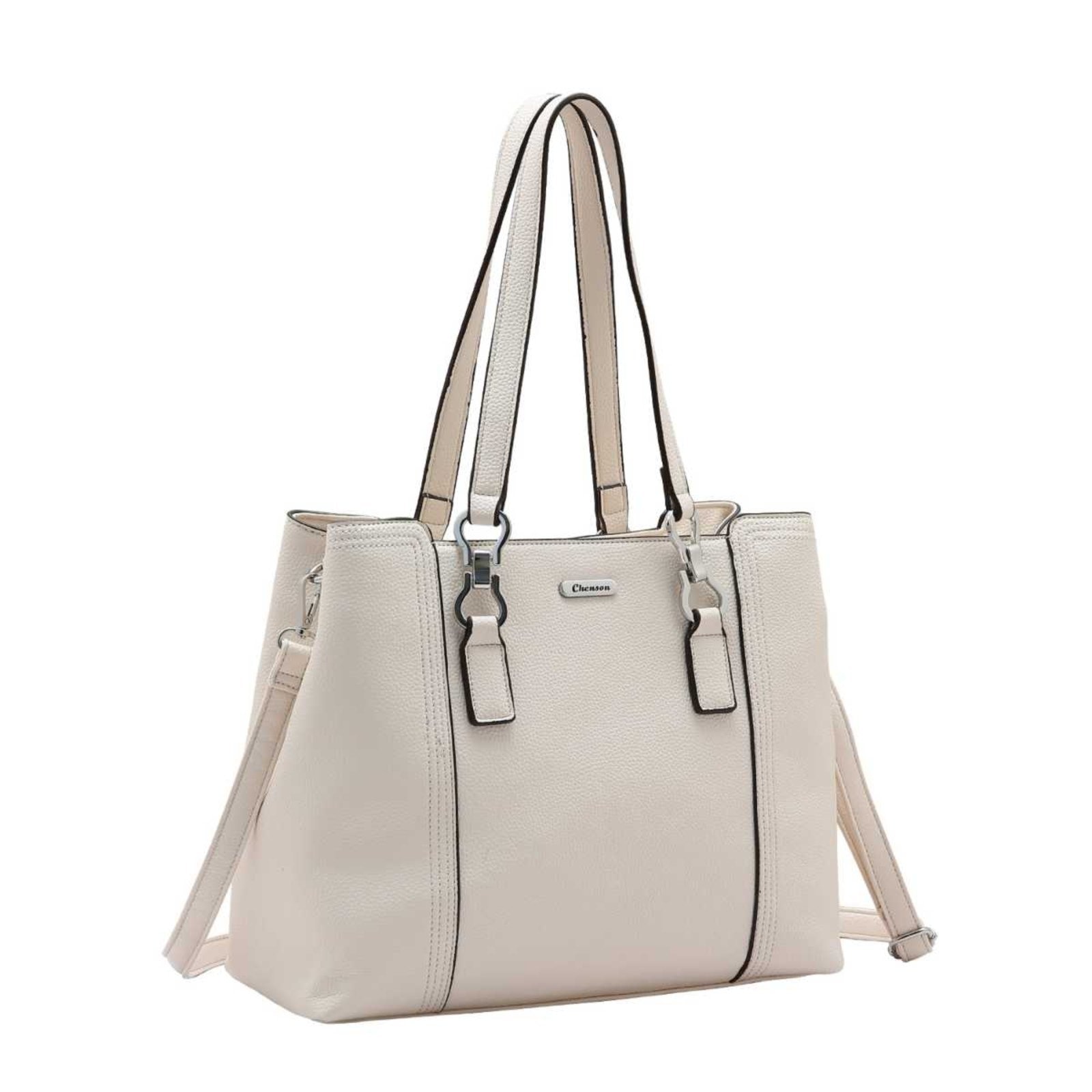 Imagem principal Bolsa Feminina Chenson Textura Delicada 3485327 OFF WHITE Chenson off-white white