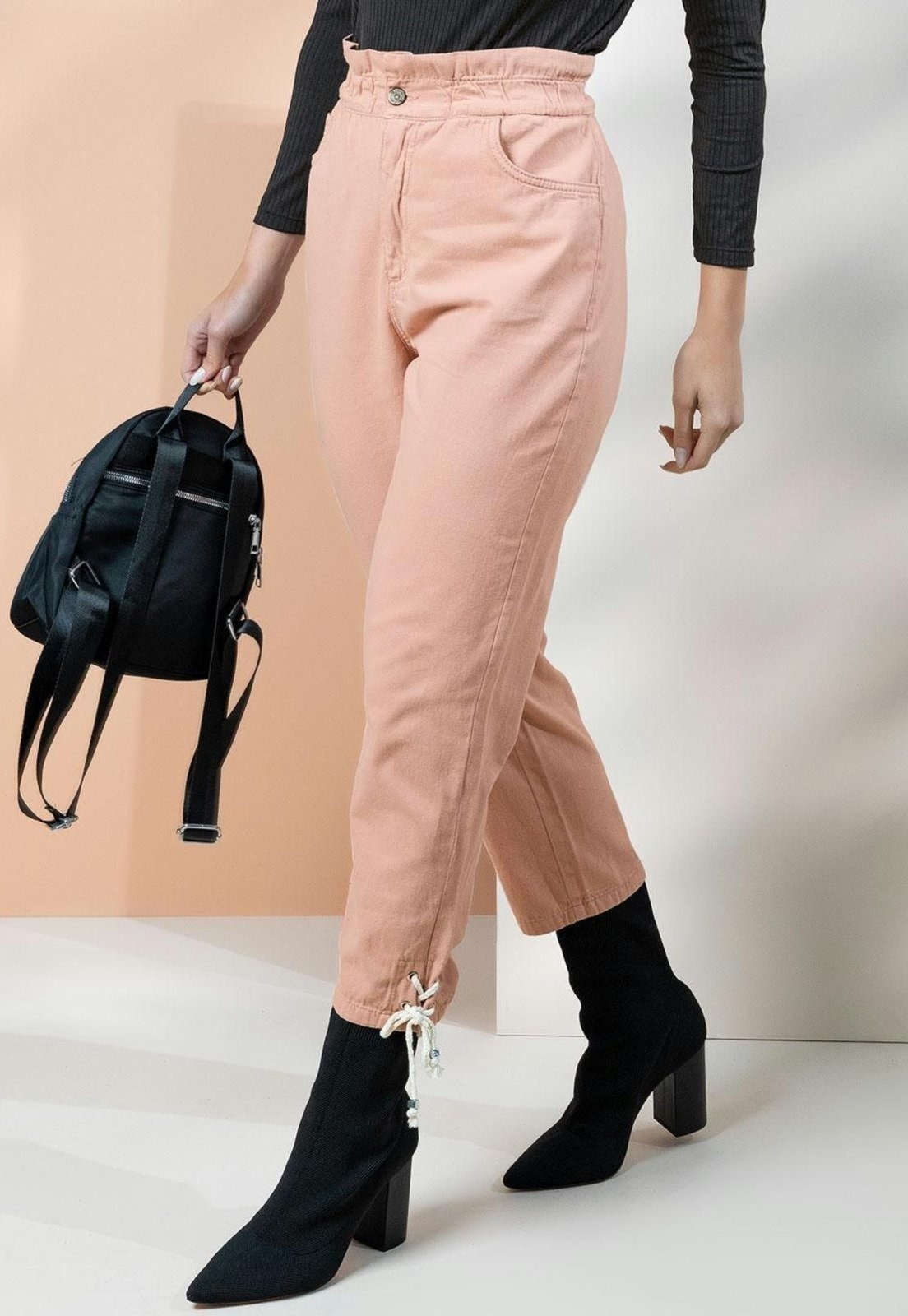 Imagem principal Calça Cigarrete Clochard Quintess rosa