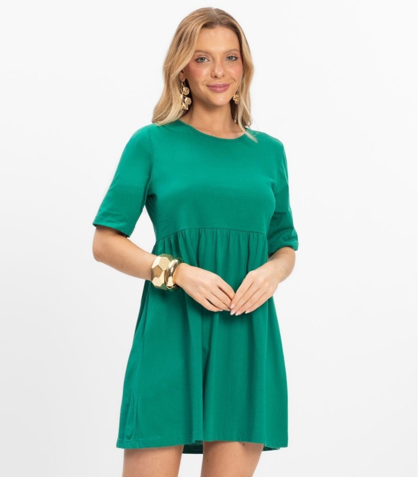 Imagem principal Vestido Feminino Liso Select Select verde