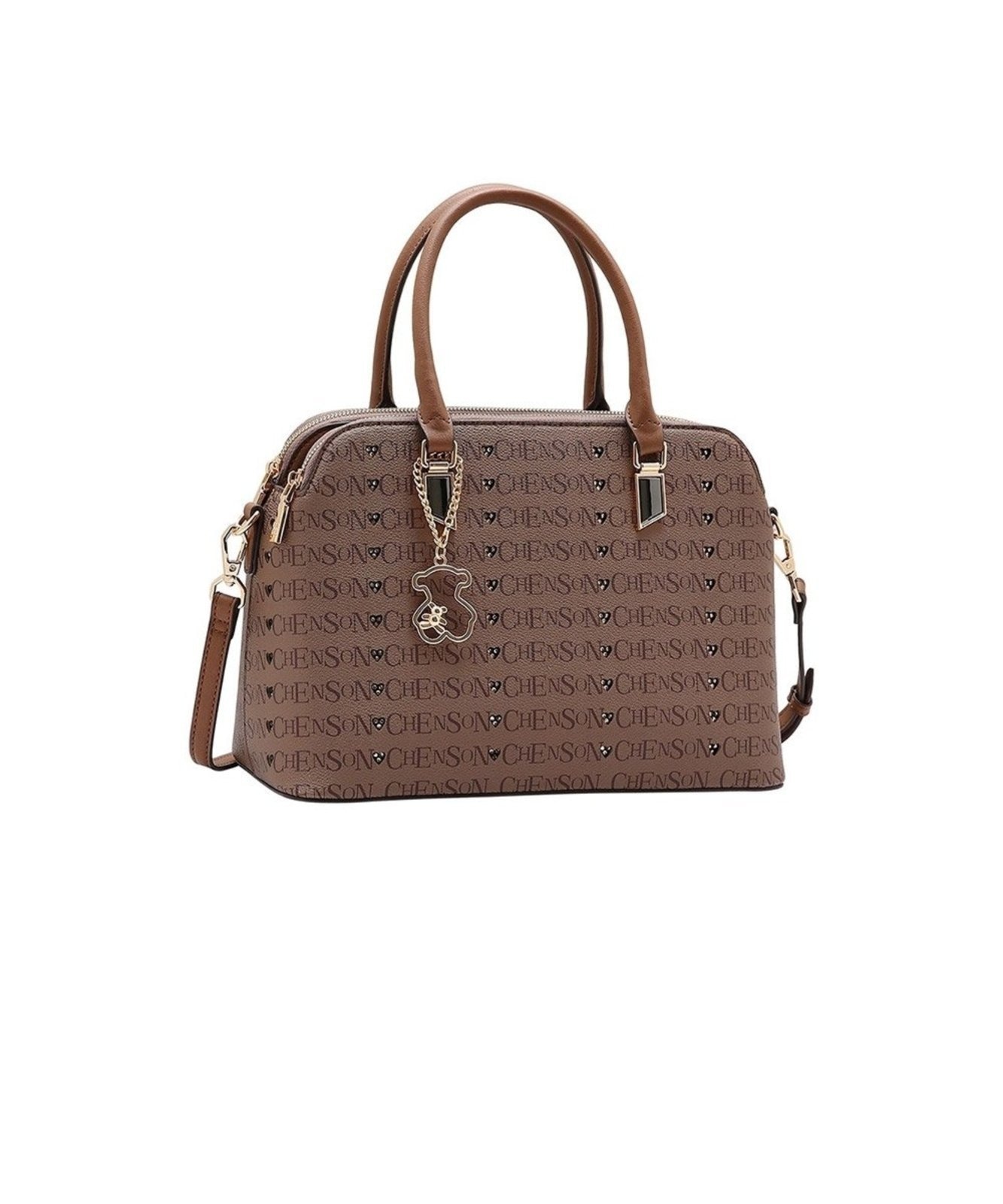 Imagem principal Bolsa Feminina Chenson Cristal Monograma Cafe Chenson incolor