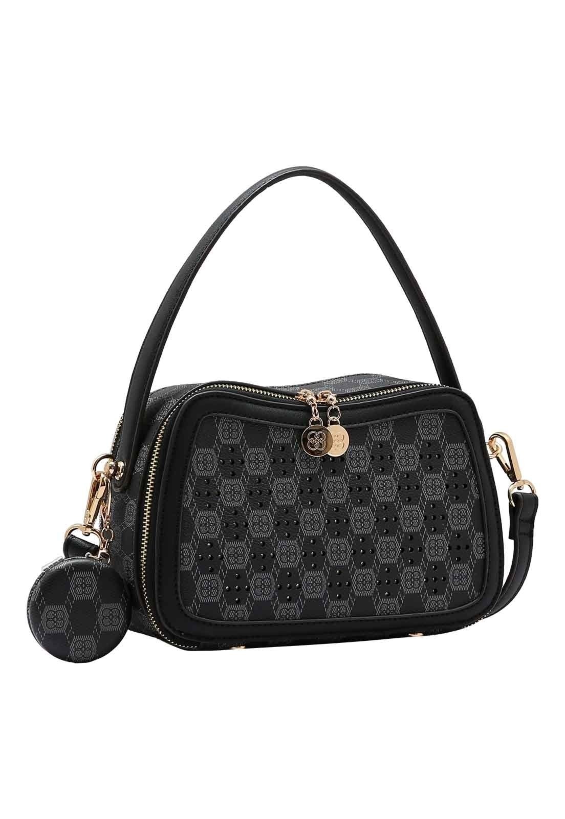 Imagem principal Bolsa Feminina Chenson Original New Cristal Mão 3485030 Chenson preto