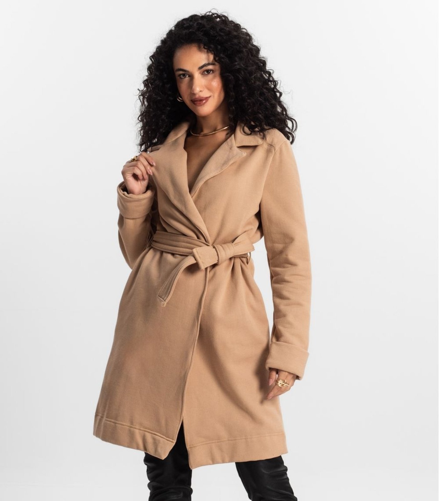 Imagem principal Trench Coat Feminino Rovitex Rovitex marrom