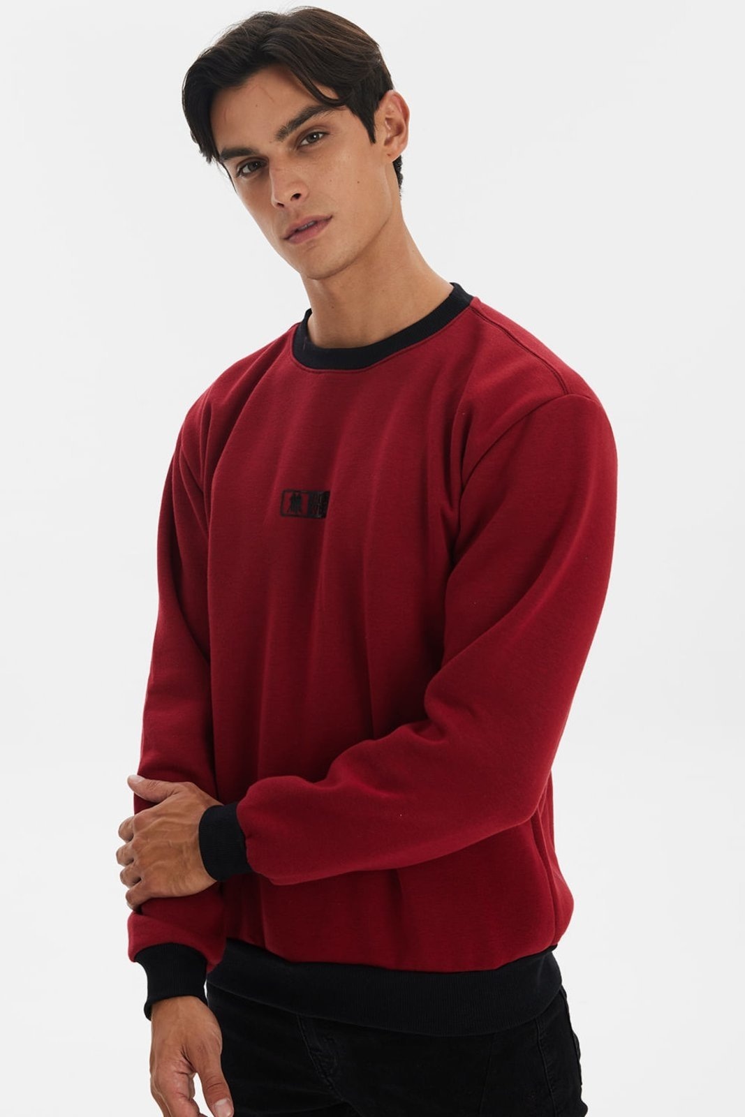 Imagem principal Blusa Masculina Moletom Polo Wear Medio Polo Wear vermelho