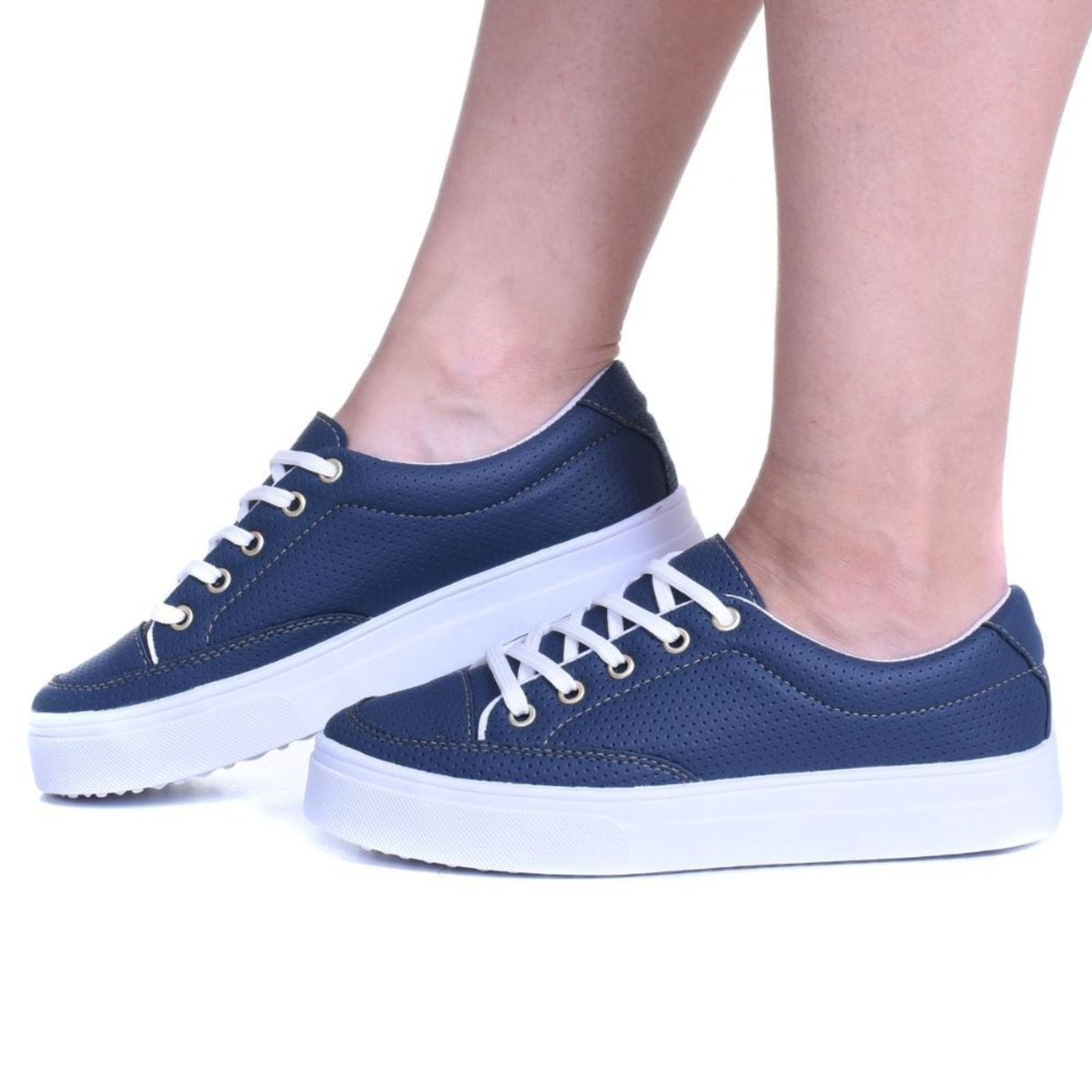 Imagem principal Tênis Feminino Casual Flatform aAzul Marinho ROMEU E JULIETA SHOES azul marinho