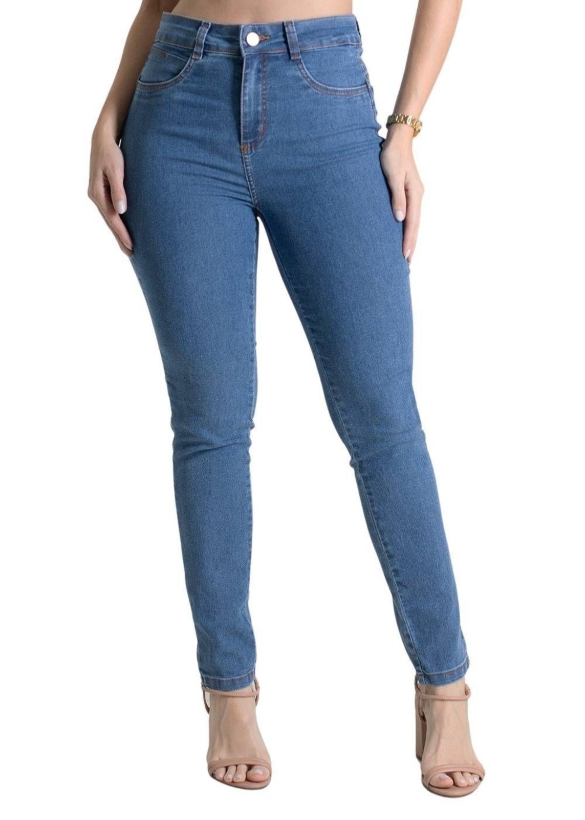 Imagem principal Calça Jeans Sawary Heart - 280053 Sawary azul