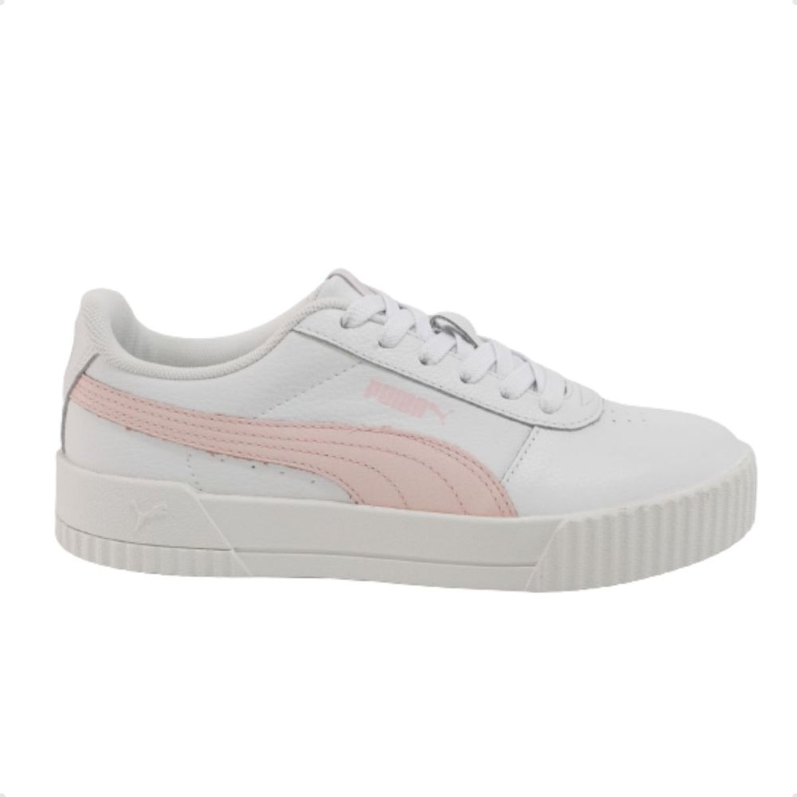 Imagem principal Tênis Casual Feminino Puma Carina L Bdp Branco E Rosa Puma branco rosa