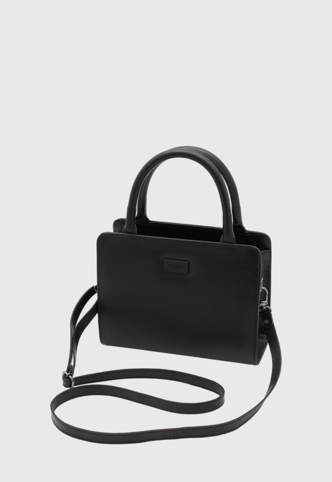 Imagem principal Bolsa Transversal Couro Mariart Maia All Black Preta Mariart preto black
