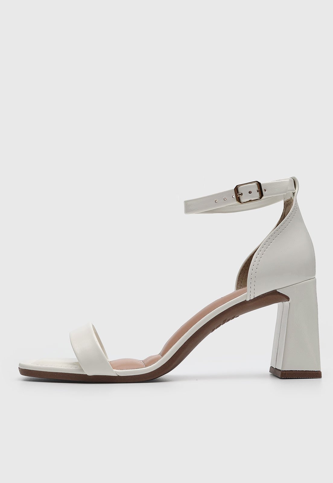 Imagem principal Sandália Feminina Dakota Salto Baixo Dakota branco