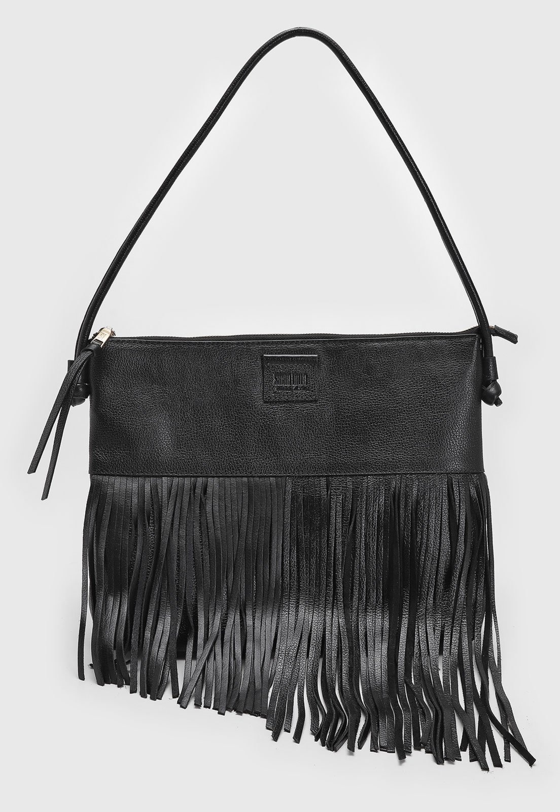 Imagem principal Bolsa Feminina Santa Lolla Franjas Preta Santa Lolla preto