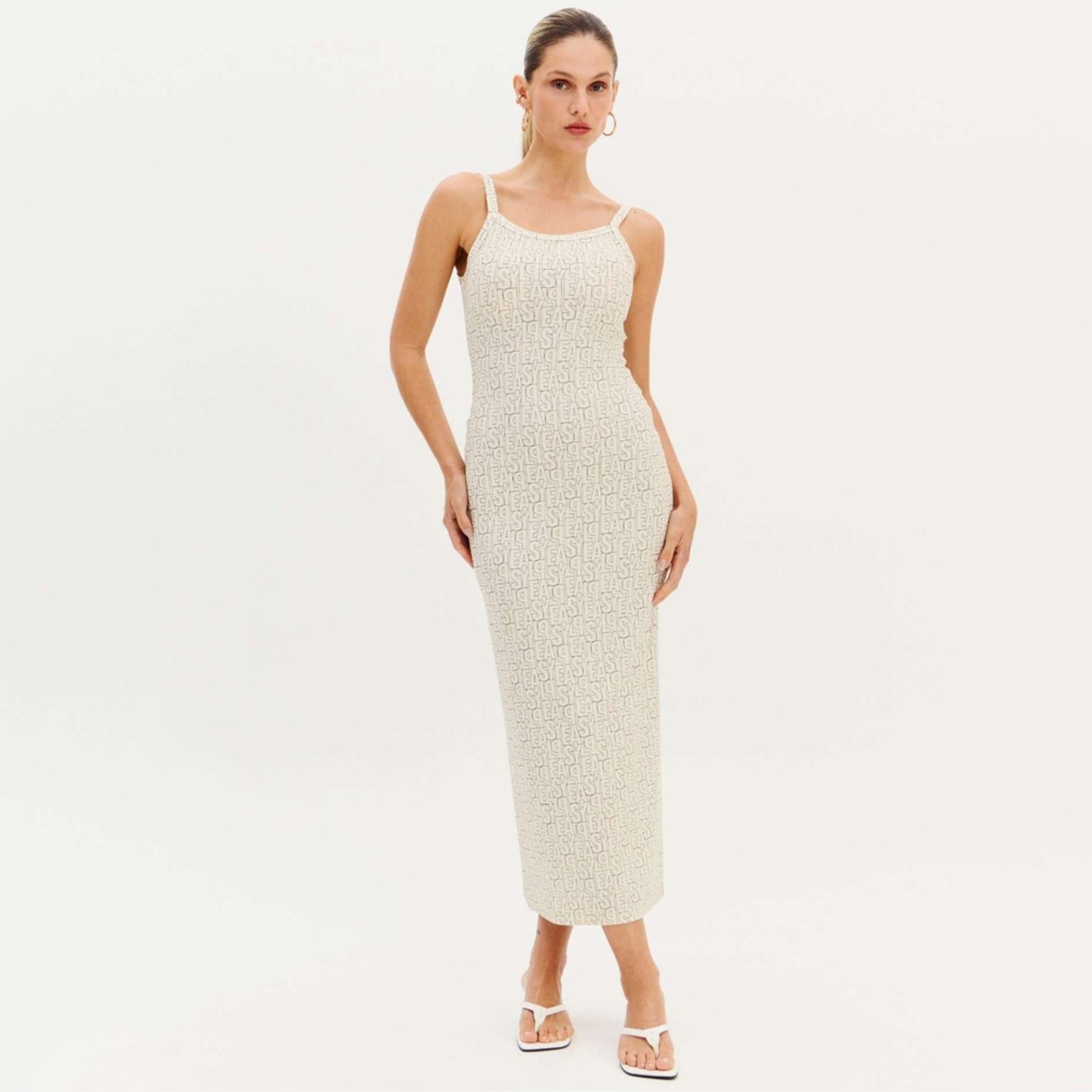 Imagem principal Vestido Super Midi Easy Lança Perfume Alc Ve26 Feminino Easy Lança perfume bege