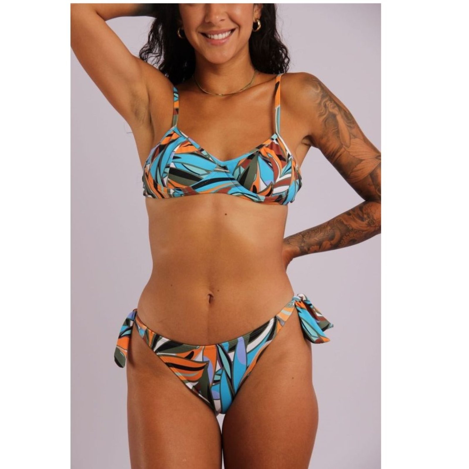 Imagem principal 2208-Top Biquíni Tradicional com aro Amazonia - Duna Casual DunaCasual estampado