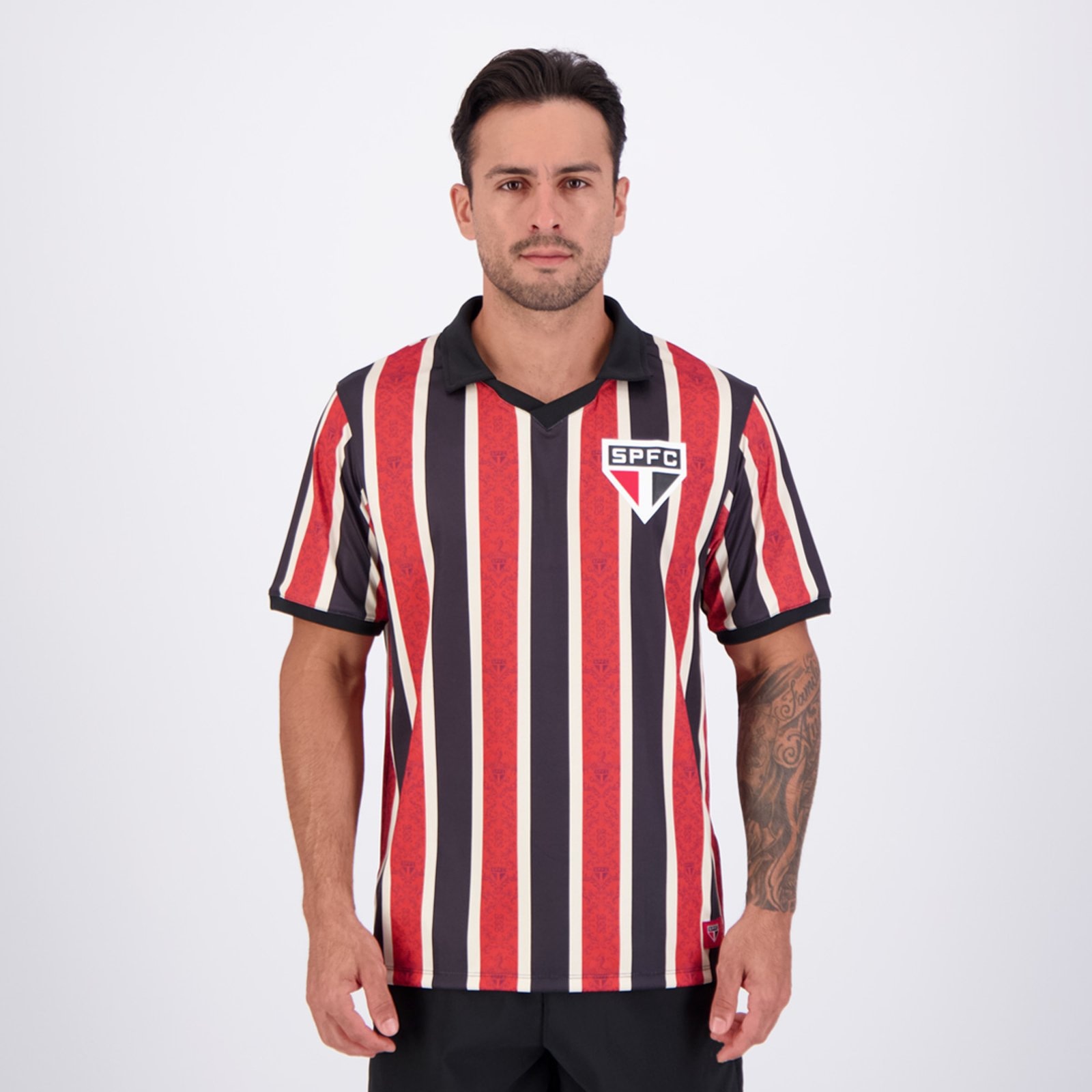 Imagem principal Camisa São Paulo Royal Tricolor Surf Center preto royal