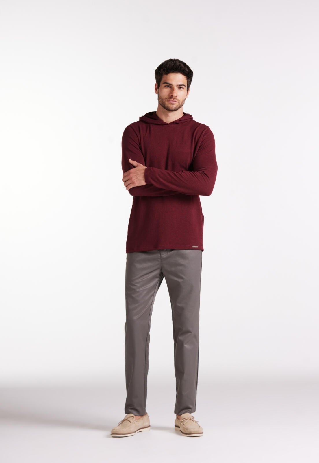 Imagem principal Calça Alfaiataria Com Elástico Traymon Chumbo Traymon cinza