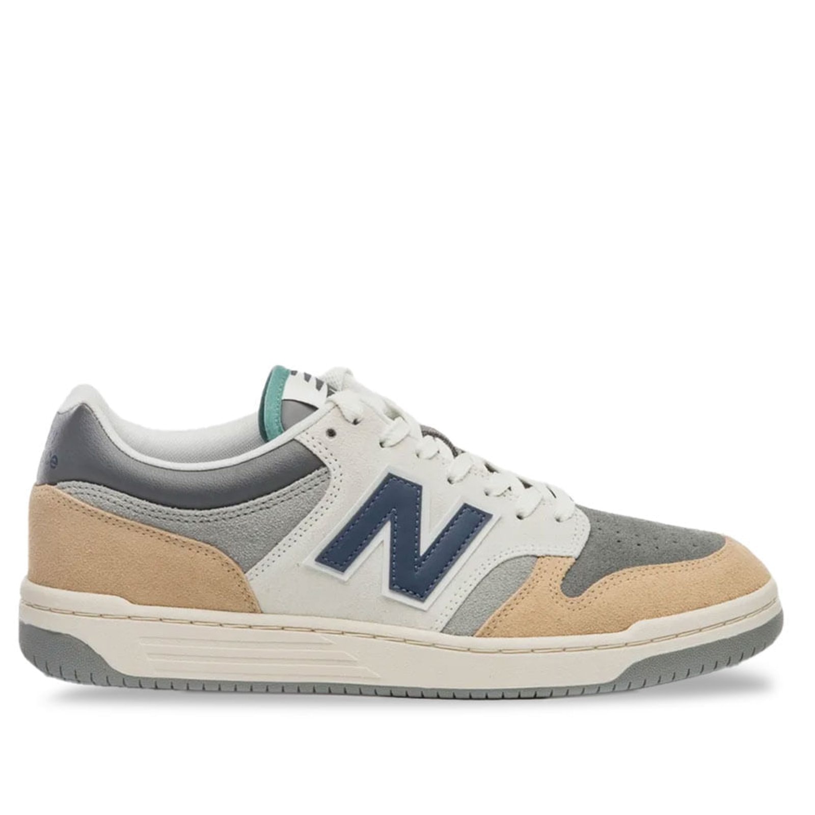 Imagem principal Tênis Masculino New Balance 480L Camurça Marrom Claro New Balance cinza