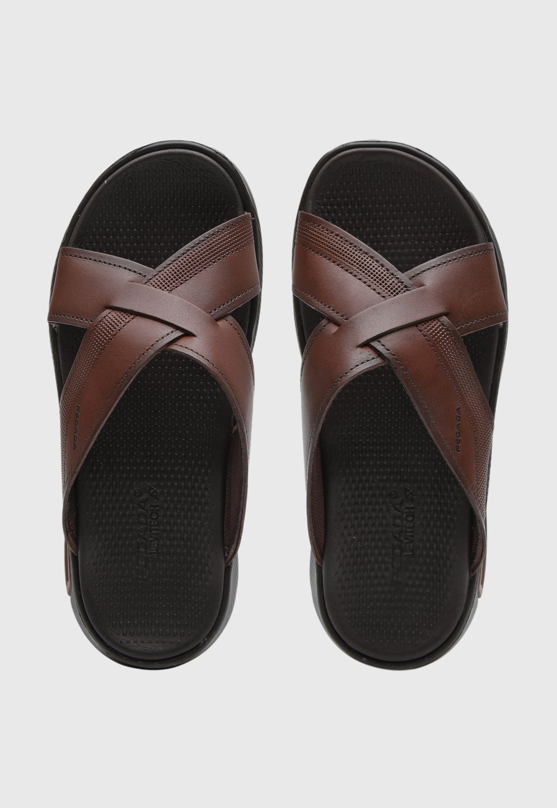 Imagem principal Sandália Masculina Pegada Tiras Cruzadas PEGADA marrom