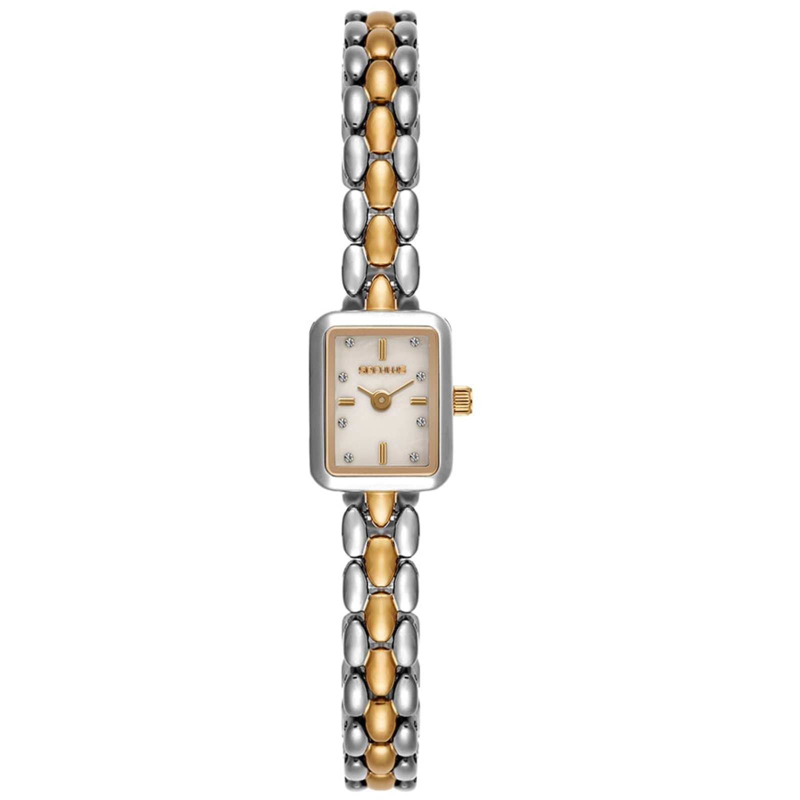 Imagem principal Relógio Feminino Seculus Bicolor Movimento Micromáquina Seculus prata