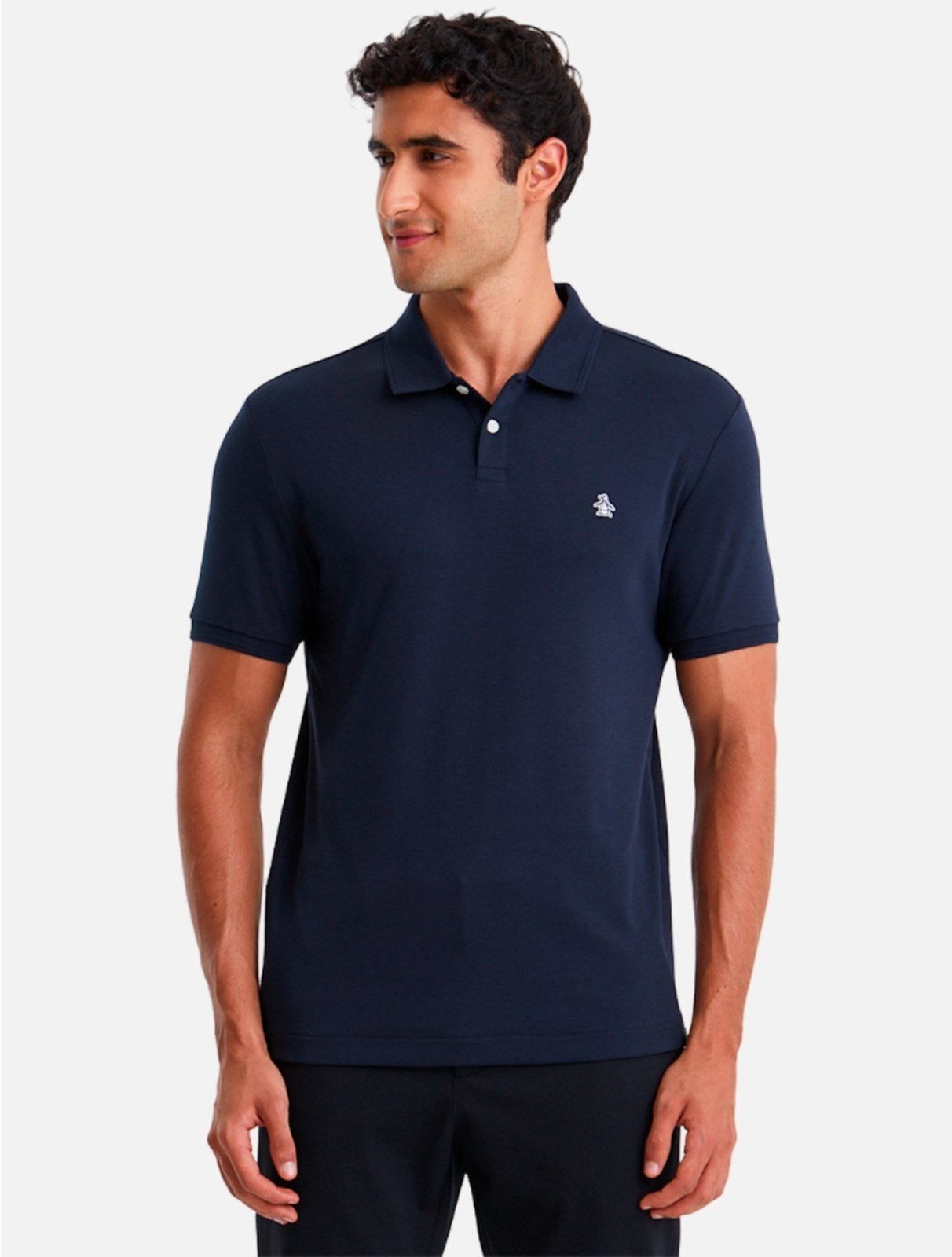 Imagem principal Polo Original Penguin Pima OPKB03000 Marinho Penguin azul