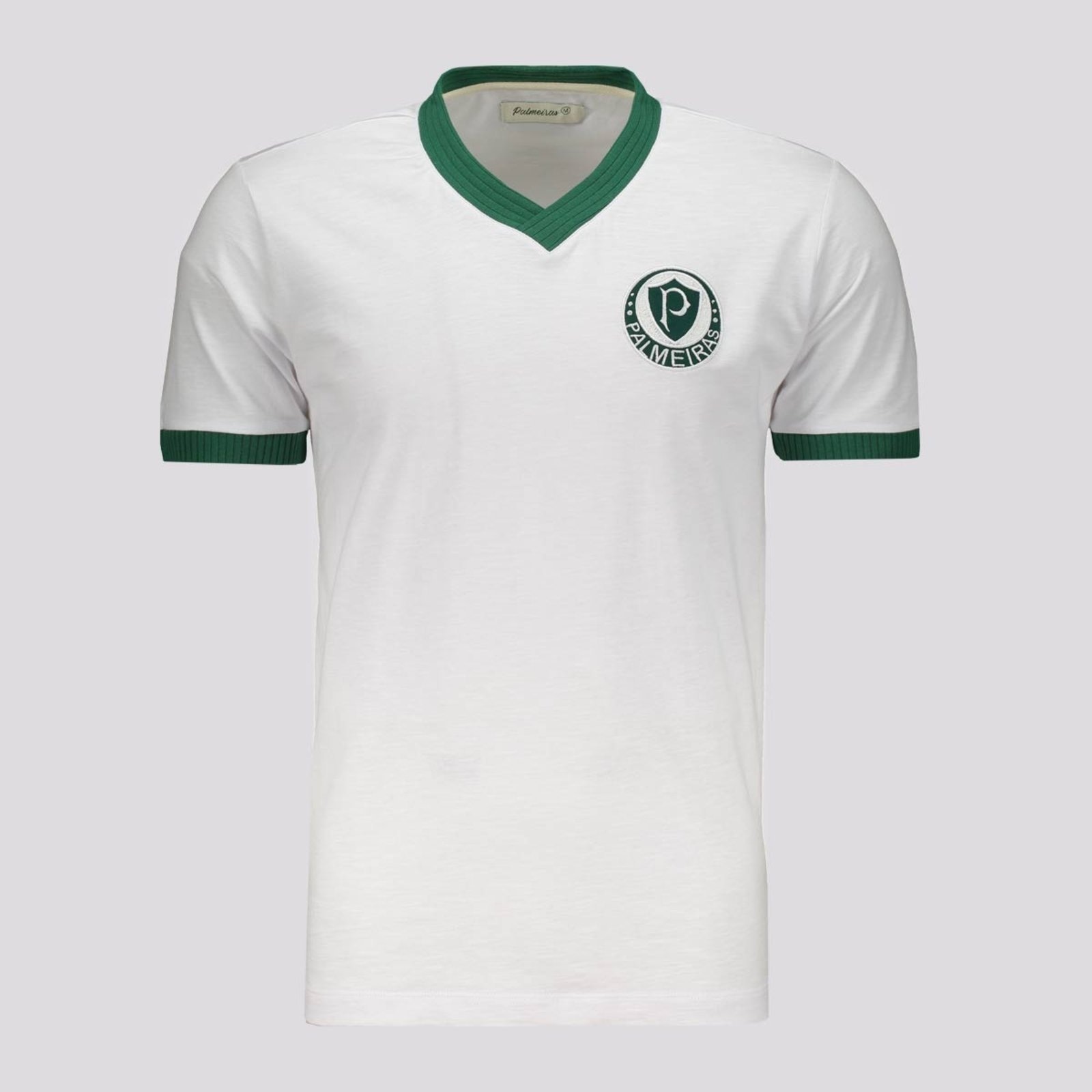 Imagem principal Camiseta Palmeiras Flame Retrô 1959 Branca Betel branco