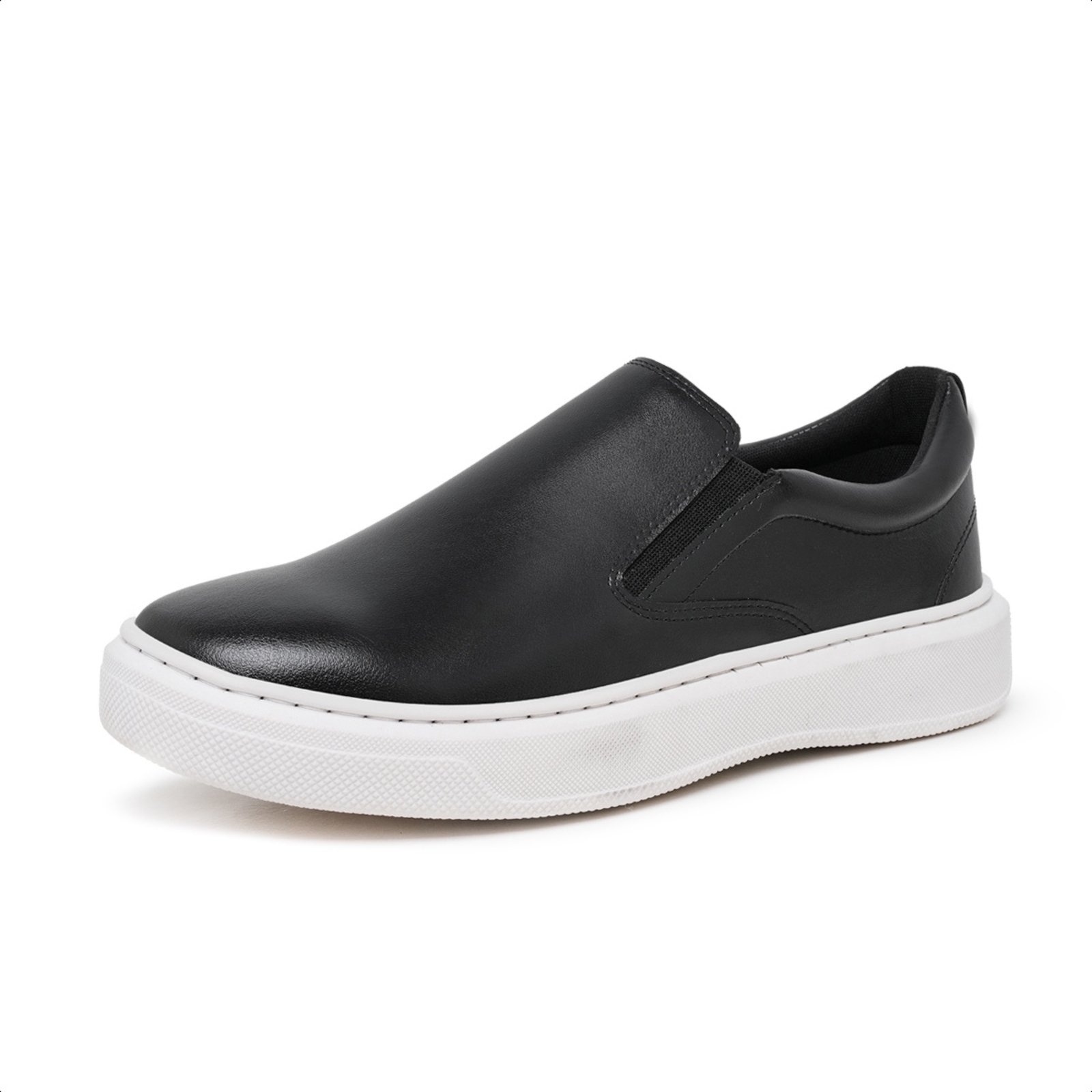 Imagem principal Slip On Tenis Iate Masculino Casual Moderno Confortavel Bia Ramos preto