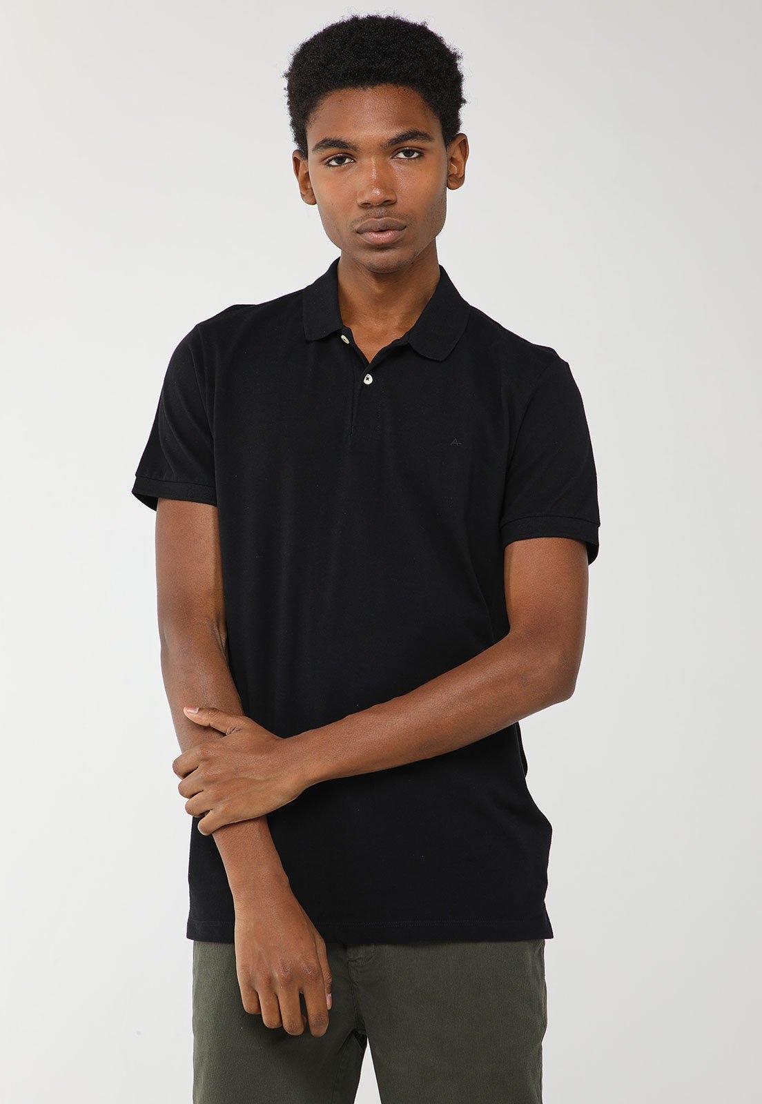 Imagem principal Polo Masculina Aramis Gola Polo Preta Aramis preto