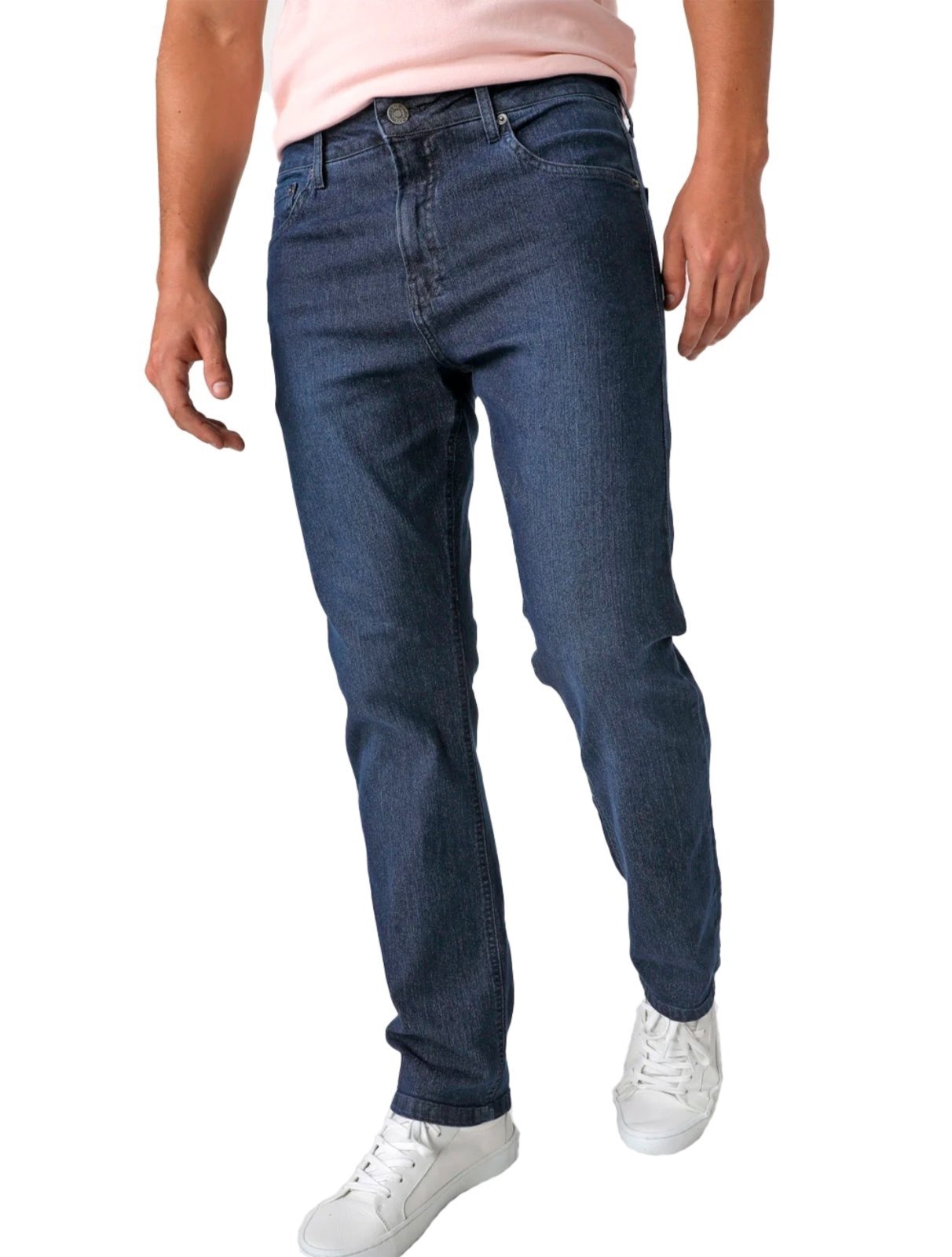 Imagem principal Calça Calvin Klein Jeans Masculina Straight Five Pockets Marinho Calvin Klein azul/azul marinho azul