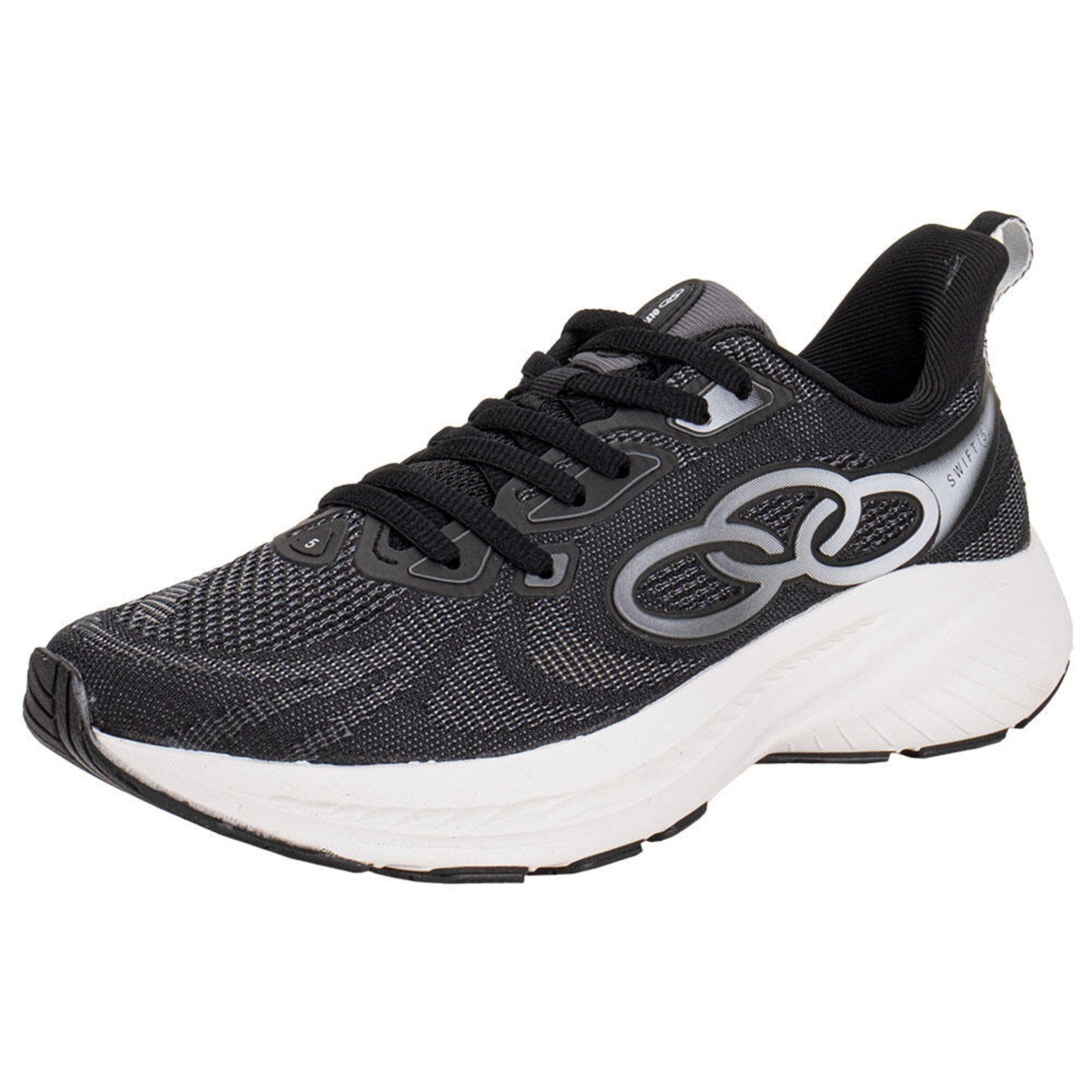 Imagem principal Tênis Feminino Swift 5 Olympikus 43559375 0239375 OLYMPIKUS preto
