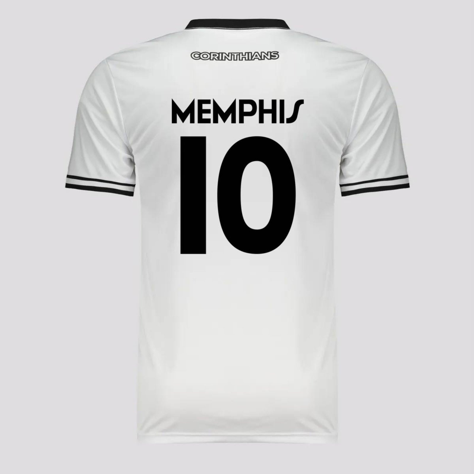 Imagem principal Camisa Corinthians Logo Branca 10 Memphis Coimbra branco