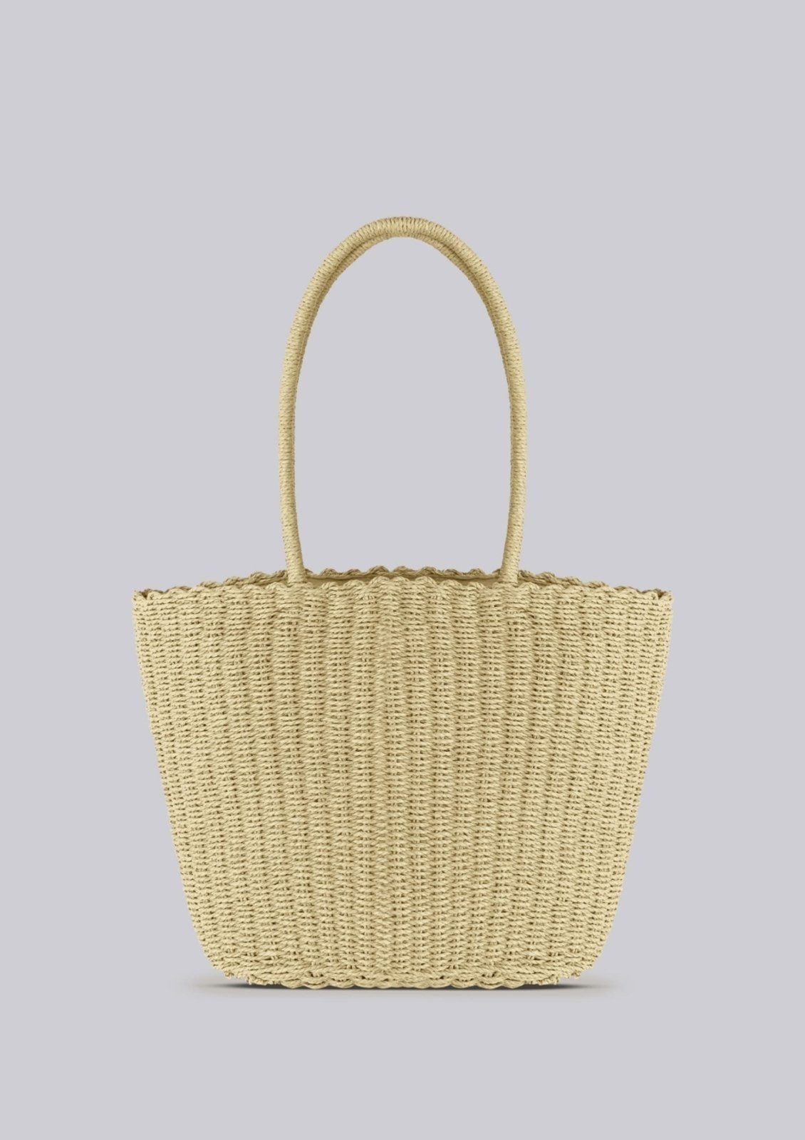 Imagem principal Bolsa Tote Feminina De Palha Hering bege