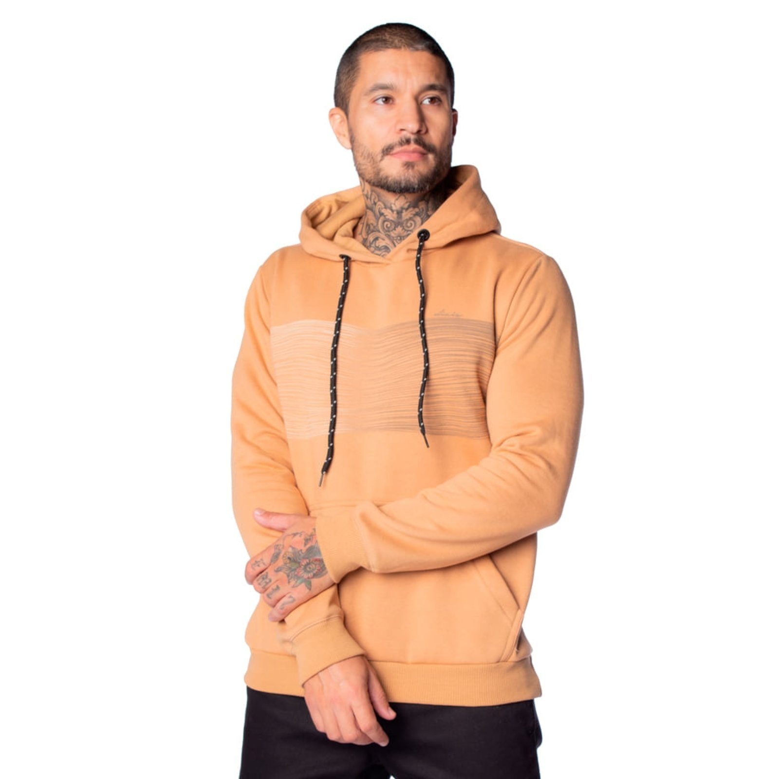 Imagem principal Moletom Masculino Dixie Canguru Dixie caramelo