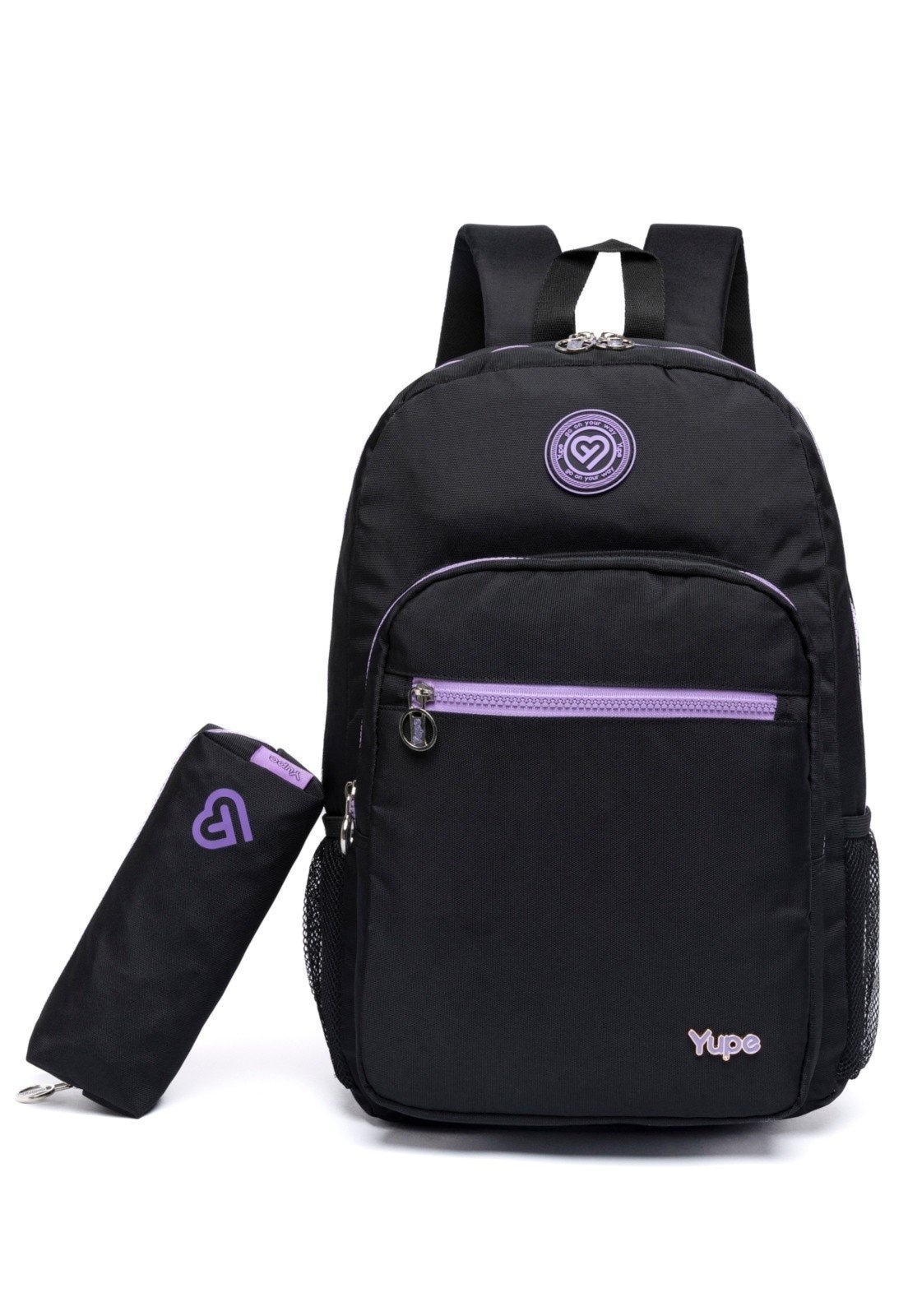 Imagem principal Infantil - Mochila Estojo Casual Escola Faculdade Espaçosa YUPE roxo