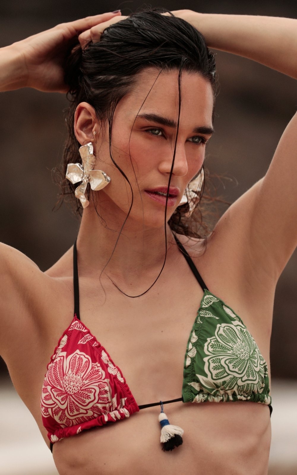 Imagem principal Top Biquini Cortininha Ripple Alma Floral BQ1487SU De Chelles estampado