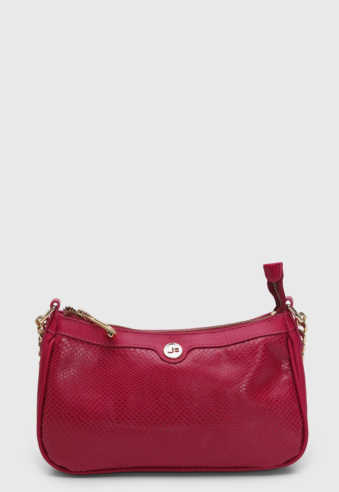 Imagem principal Bolsa Pequena Feminina Jorge Bischoff Texturizada Pink Jorge Bischoff rosa pink