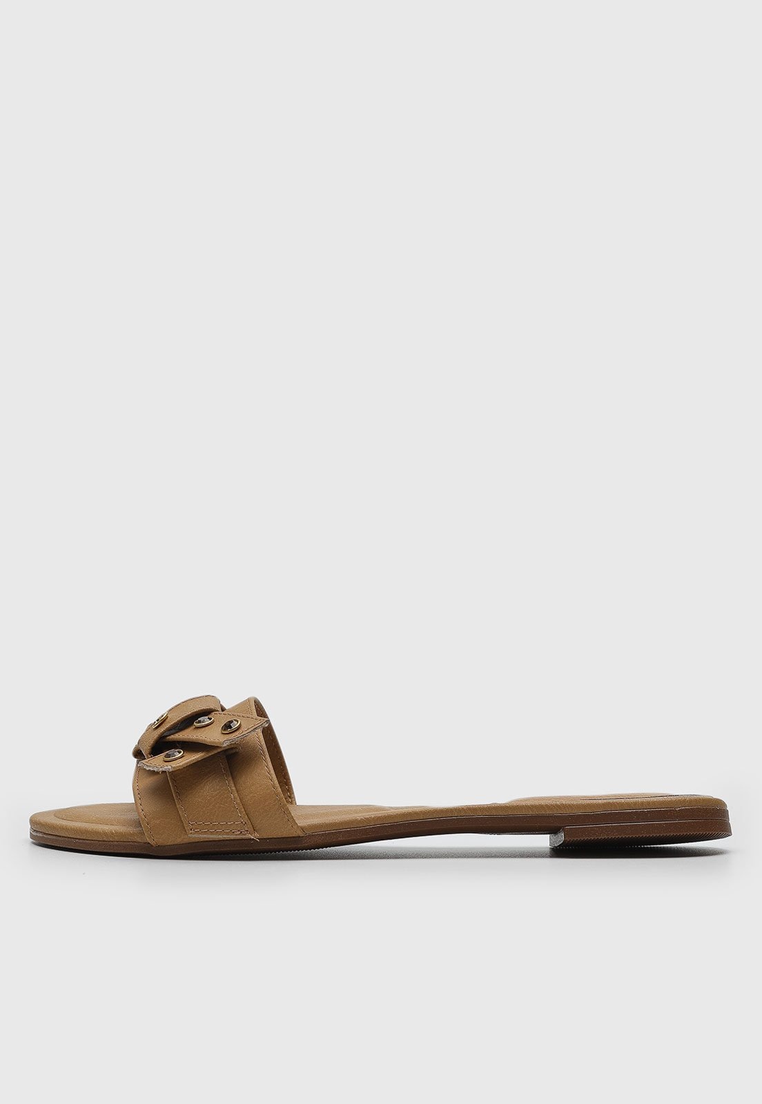 Imagem principal Rasteira Feminina Vizzano Detalhe Fivela VIZZANO bege