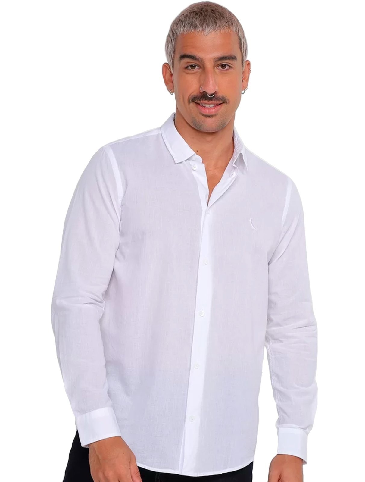 Imagem principal Camisa Reserva Masculina Nova Paraty Branca Reserva branco