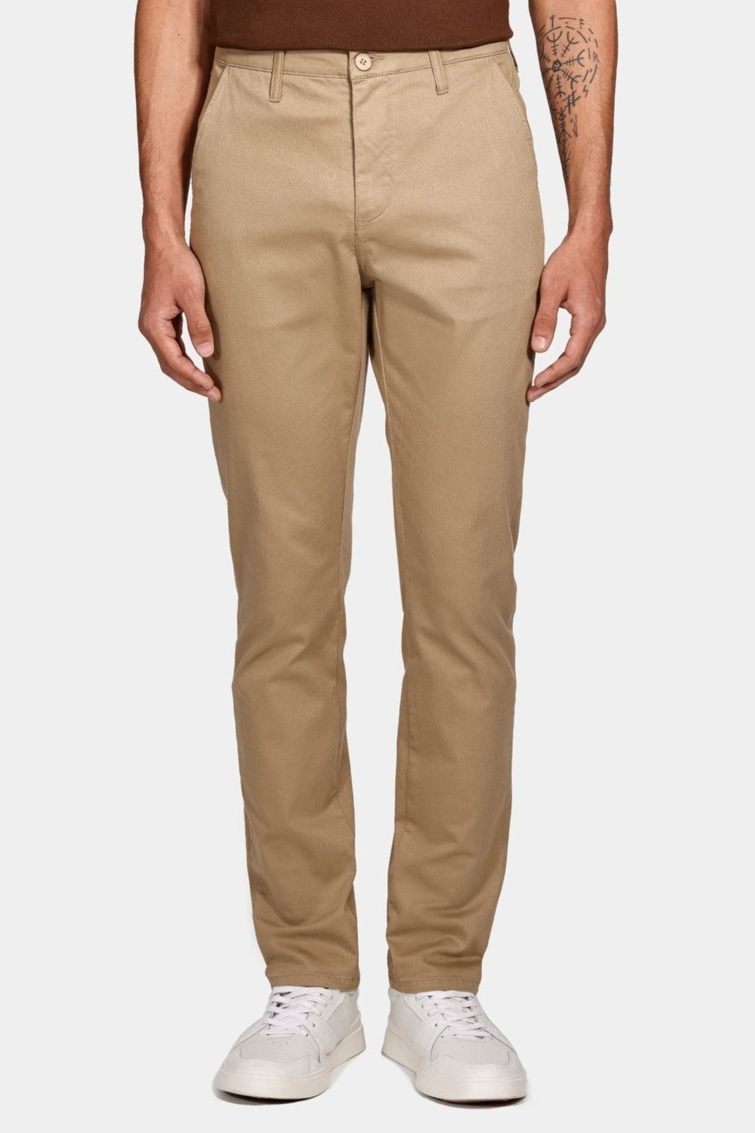 Imagem principal Calça Aramis Color Chino Clássica Areia Aramis bege