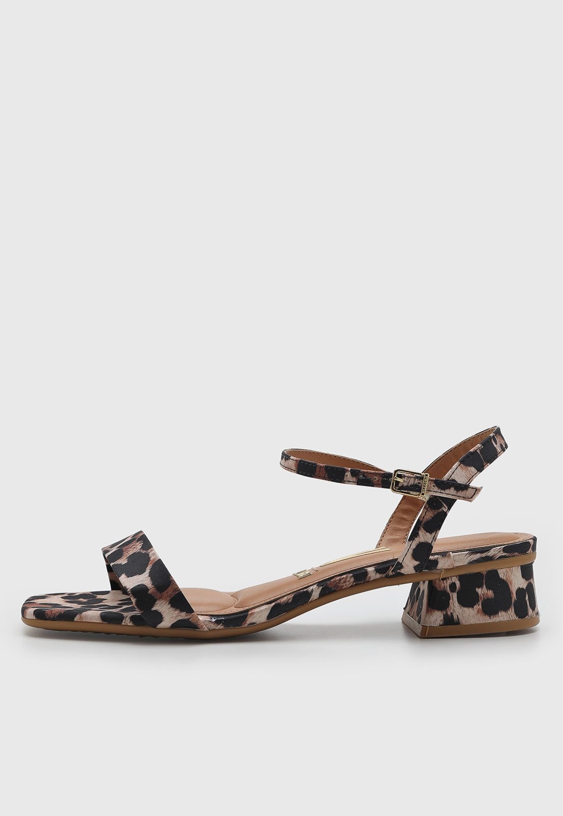 Imagem principal Sandália Feminina Vizzano Animal Print Preta VIZZANO preto