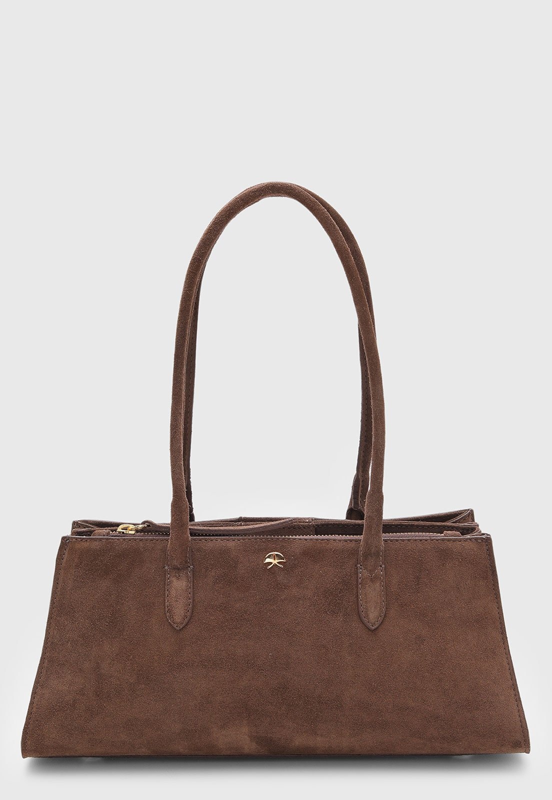 Imagem principal Bolsa Feminina Luiza Barcelos Média Estruturada Luiza Barcelos marrom