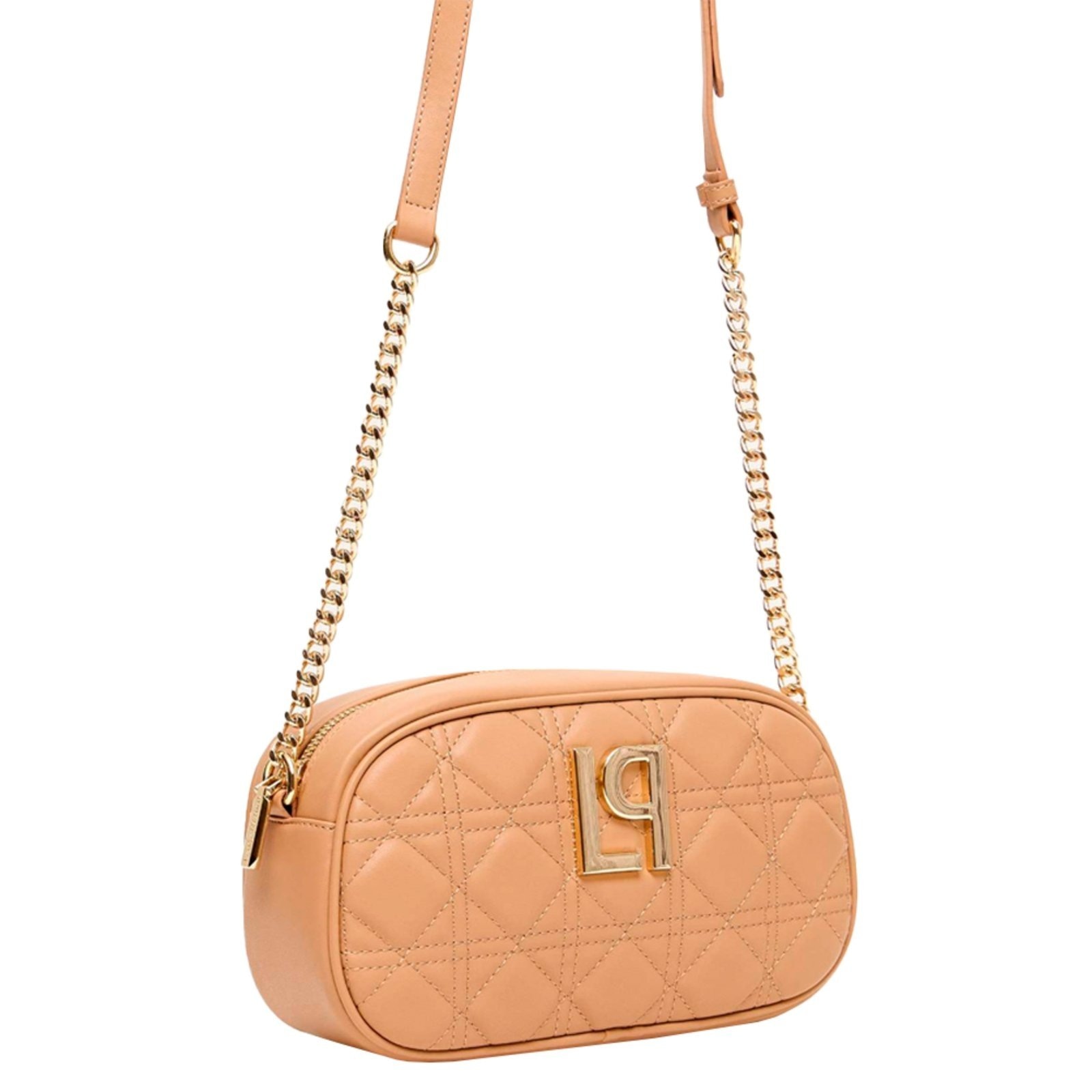 Imagem principal Bolsa Crossbody Lança Perfume Matelasse Ve25 Feminino Lança Perfume bege