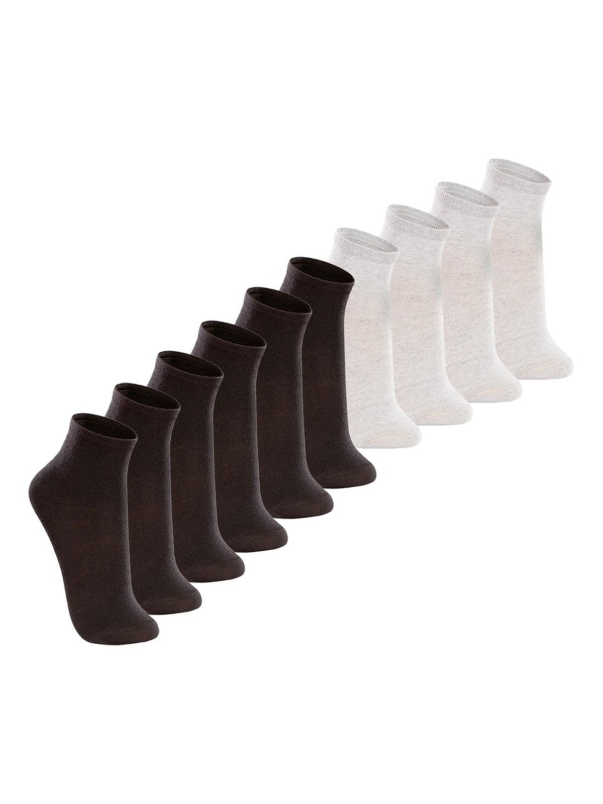 Imagem principal Kit com 10 Pares de Meias Cano Médio Lupo Lupo preto