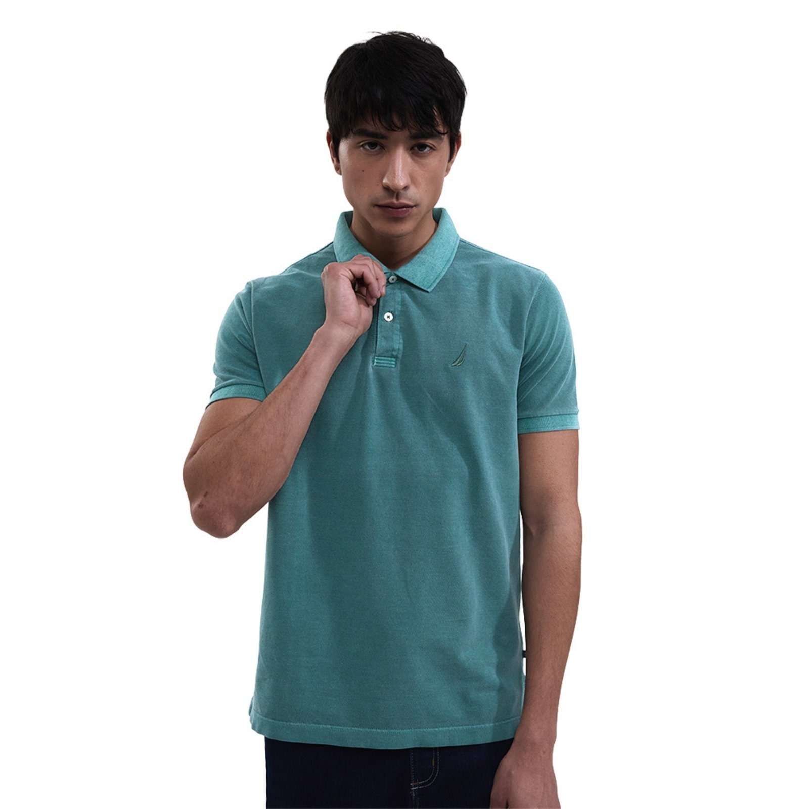 Imagem principal Polo Nautica Manga Curta Piquet Stonada Nautica verde