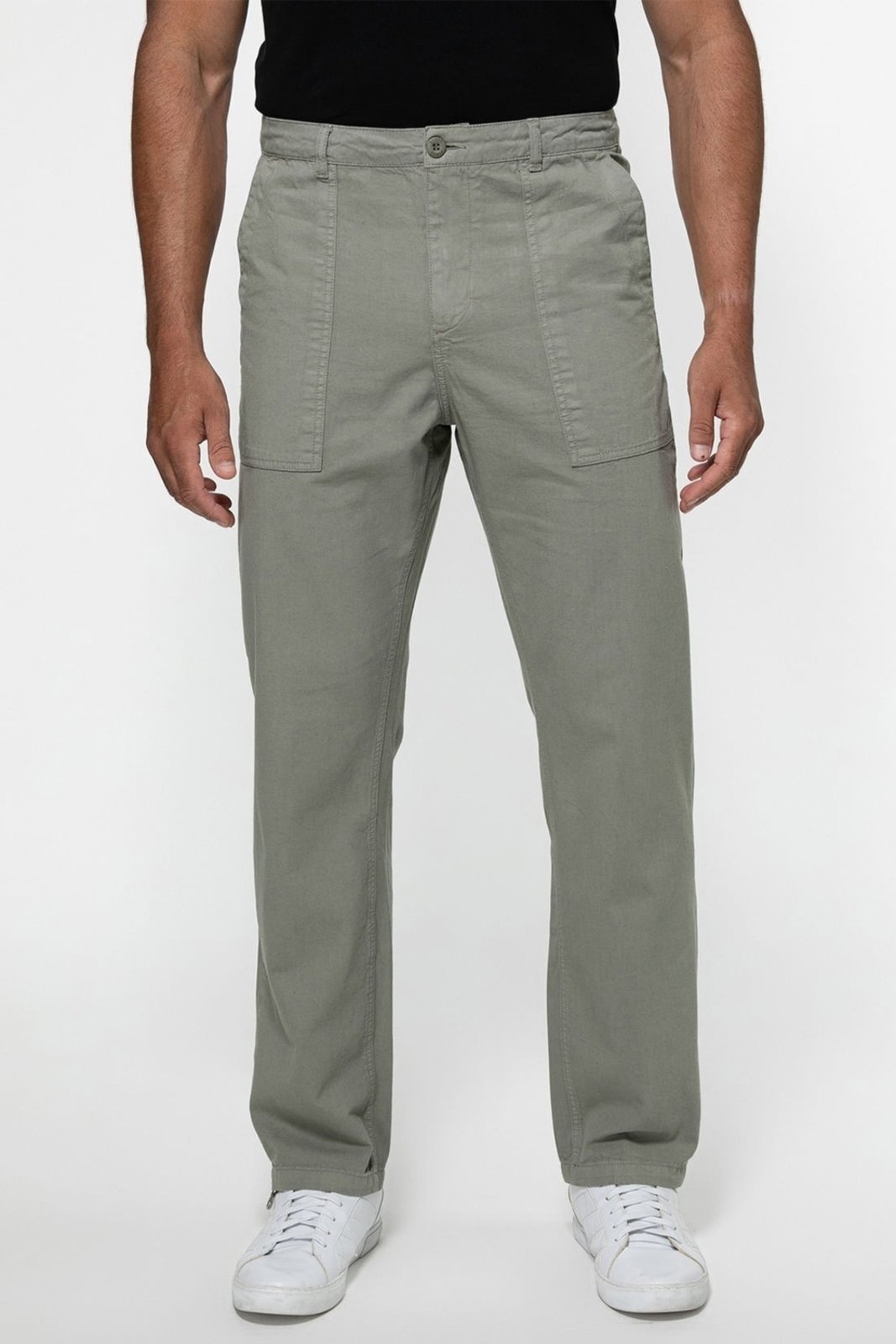 Imagem principal Calça Sarja Guess Regular Straight Bolso Guess verde