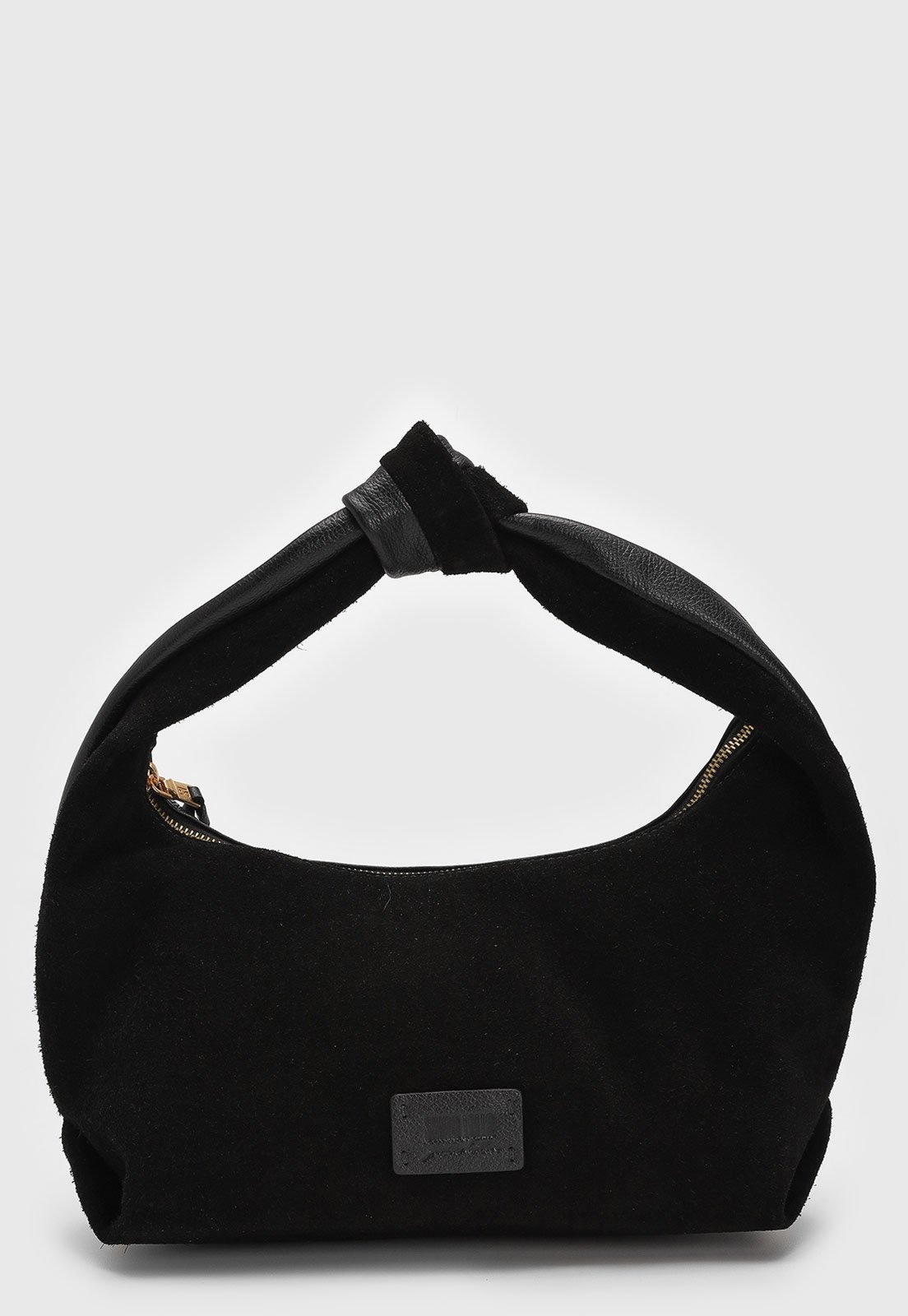 Imagem principal Bolsa Tiracolo Santa Lolla Suede Preta Santa Lolla preto