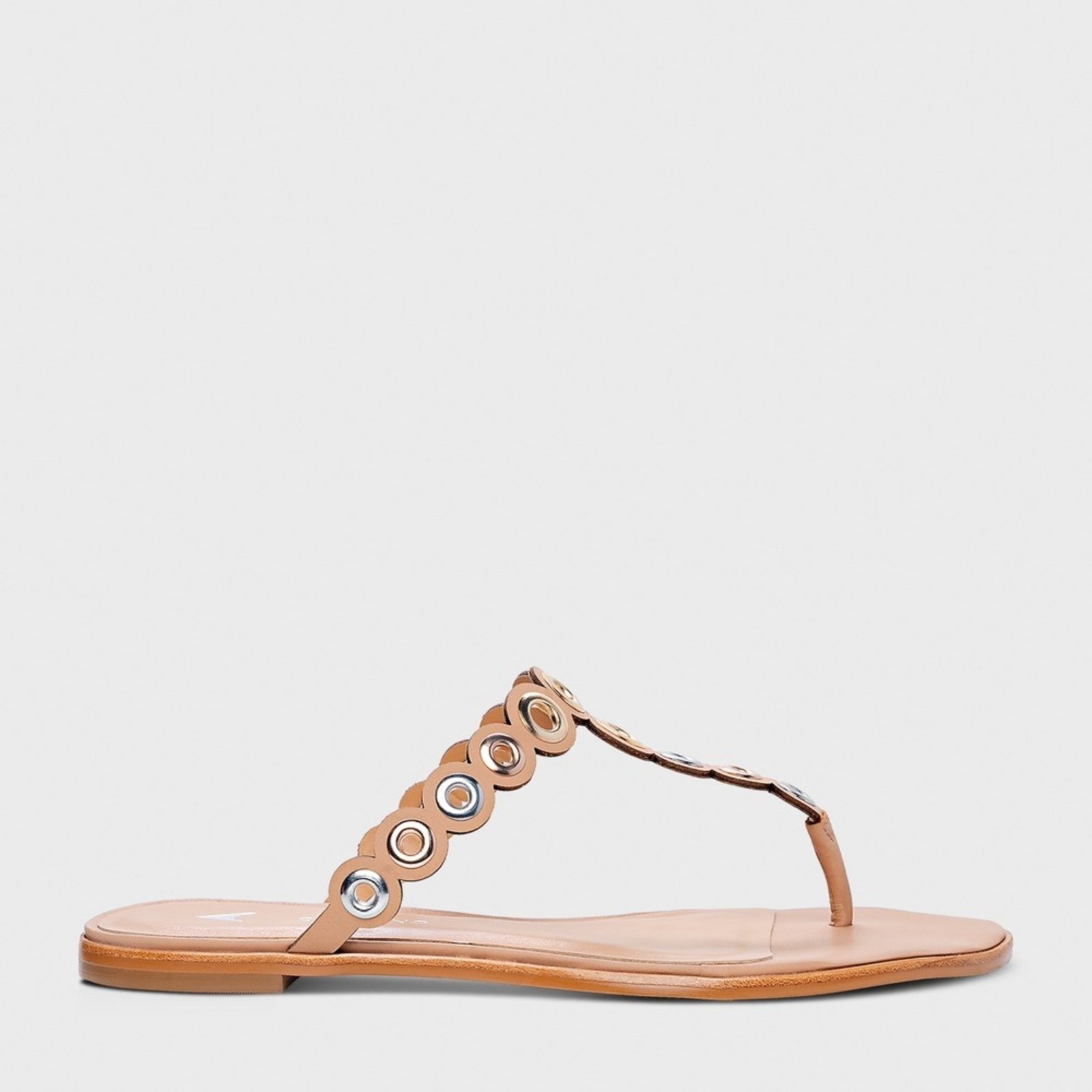 Imagem principal Chinelo Flat Carrano 699030 Marrom Claro Carrano unico